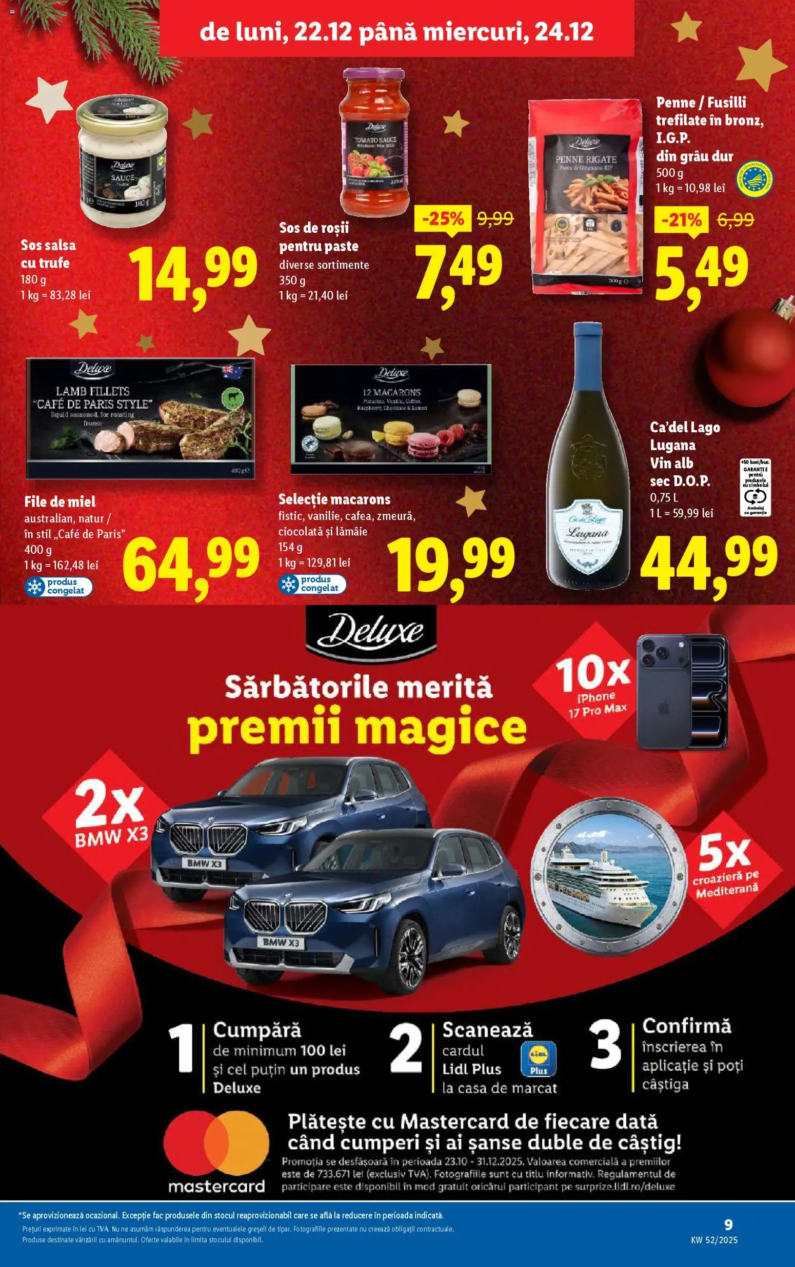 Catalog LIDL 22 - 23 Decembrie 2025 | Pagina 9 | Produse: Delgeç, Smartphone, Ciocolată, Vin