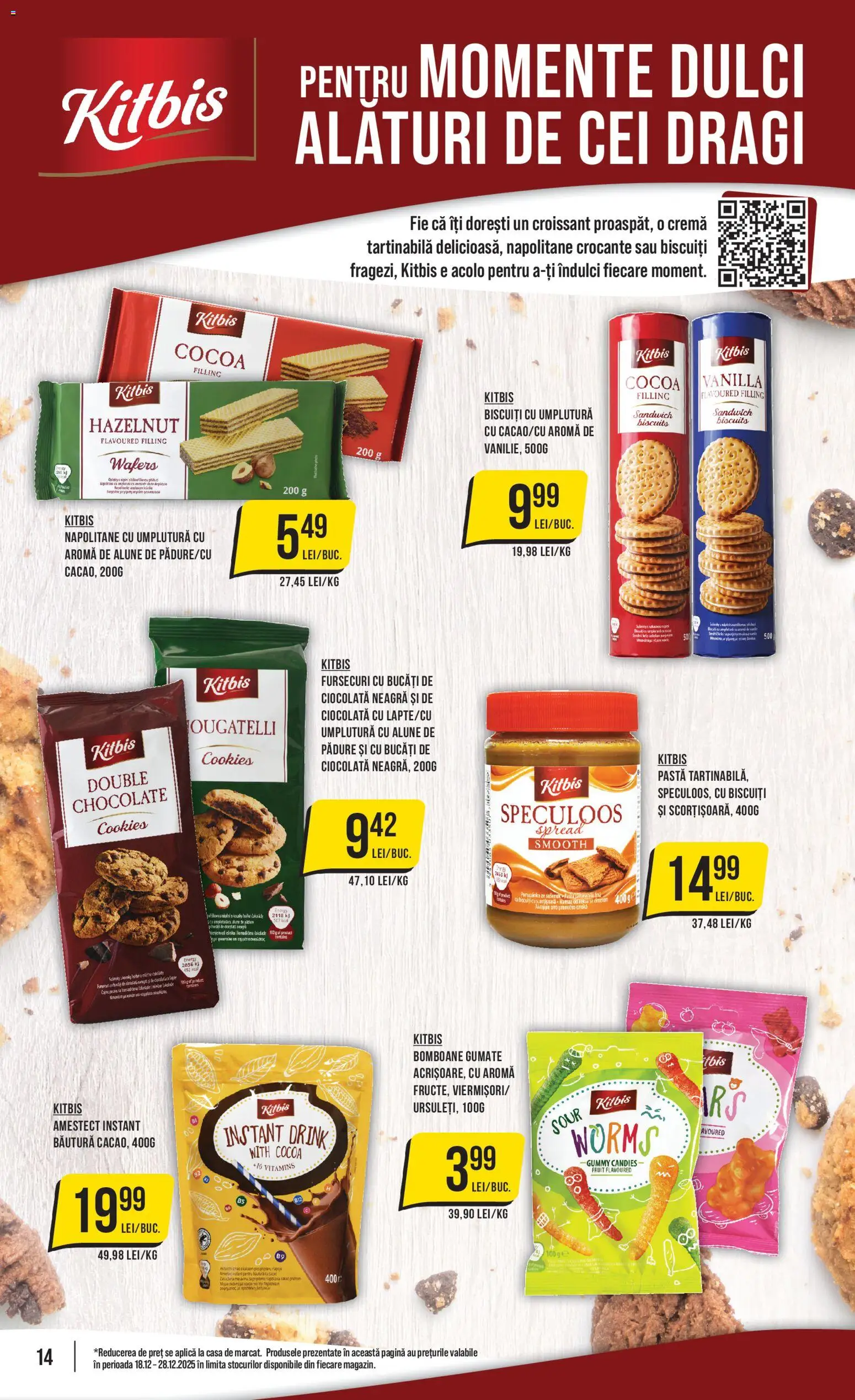Catalog Mega Image 18 - 27 Decembrie 2025 | Pagina 14 | Produse: Napolitane, Alune, Ciocolată, Bomboane