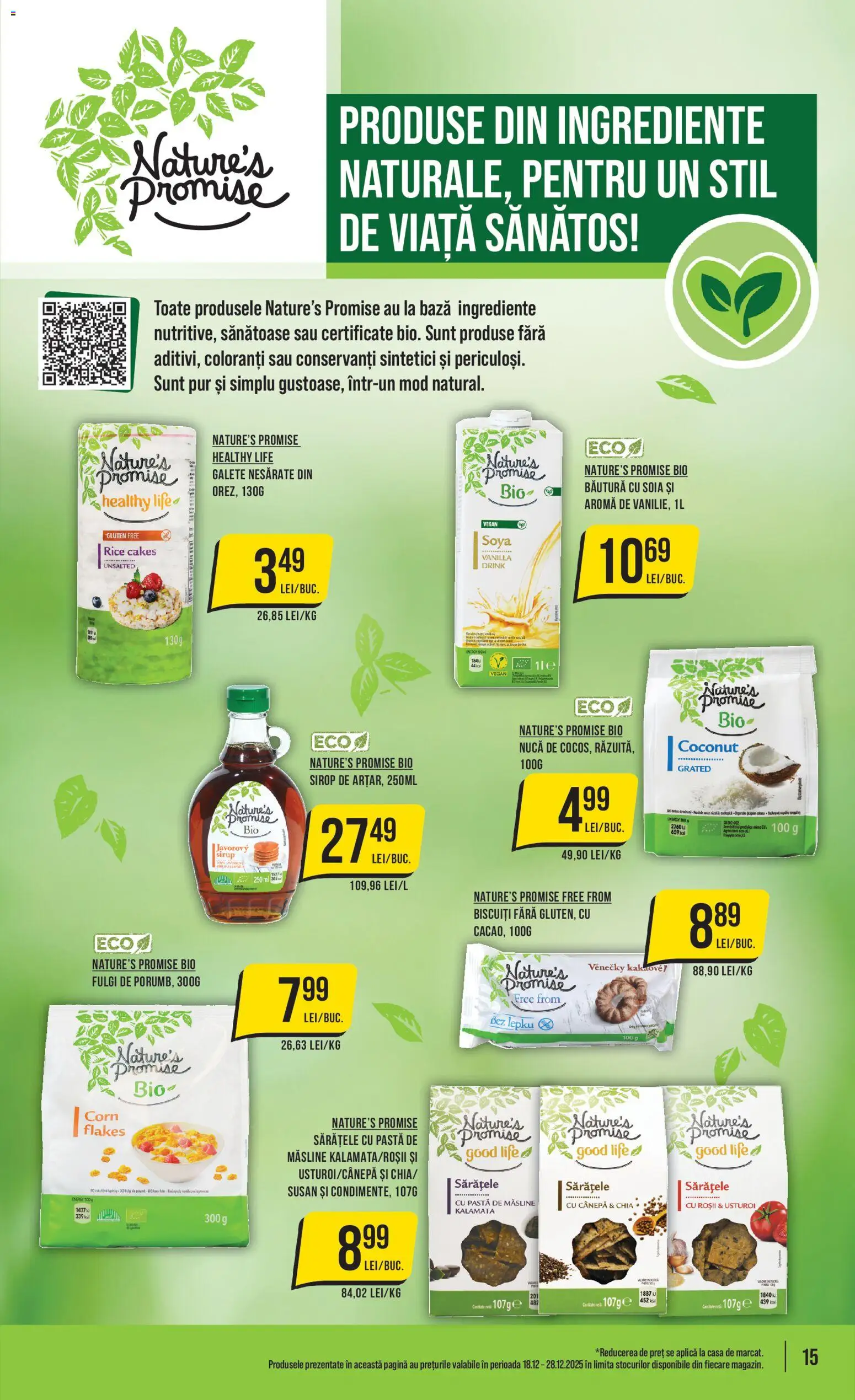 Catalog Mega Image 18 - 27 Decembrie 2025 | Pagina 15 | Produse: Măsline, Roșii, Biscuiți, Usturoi