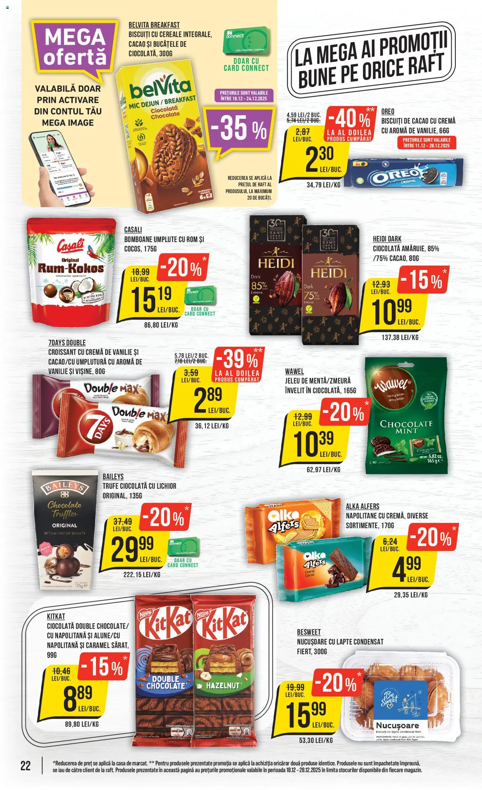 Catalog Mega Image 18 - 27 Decembrie 2025 | Pagina 22 | Produse: Lichior, Cremă, Cereale, Cacao