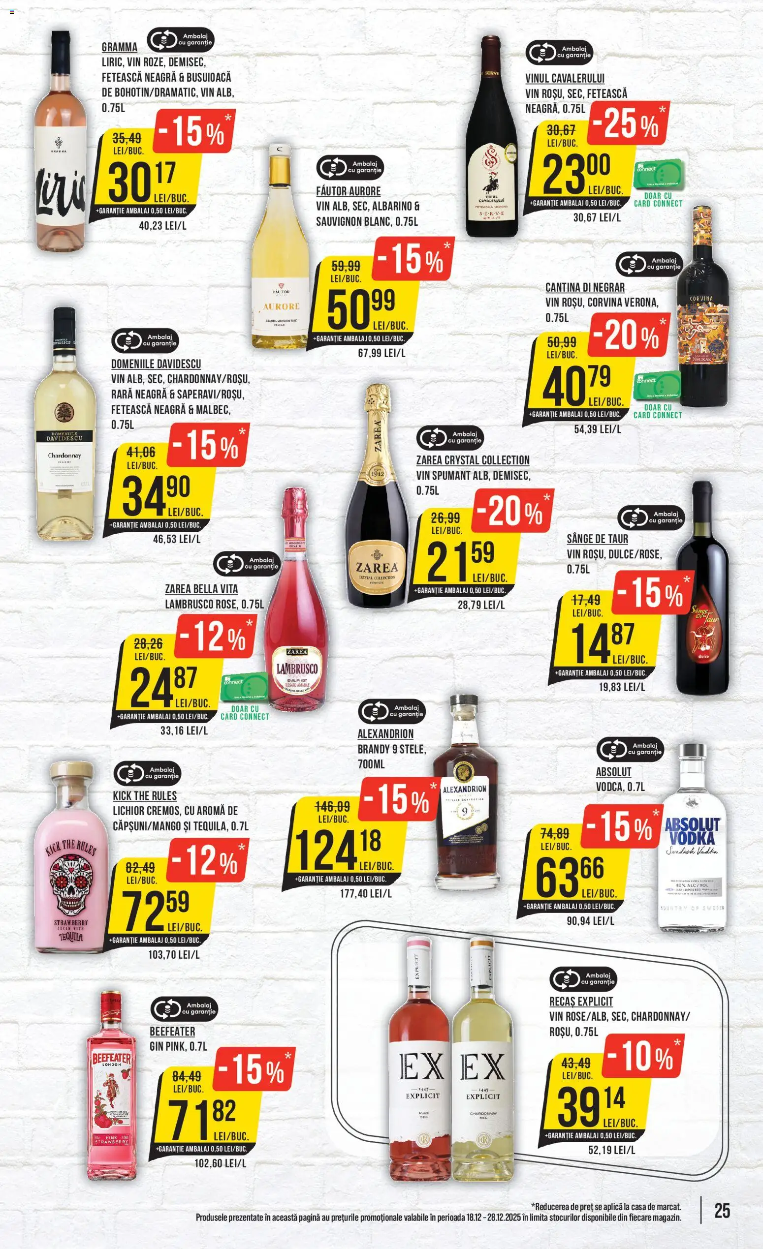 Catalog Mega Image 18 - 27 Decembrie 2025 | Pagina 25 | Produse: Lichior, Vin, Gin, Vodka