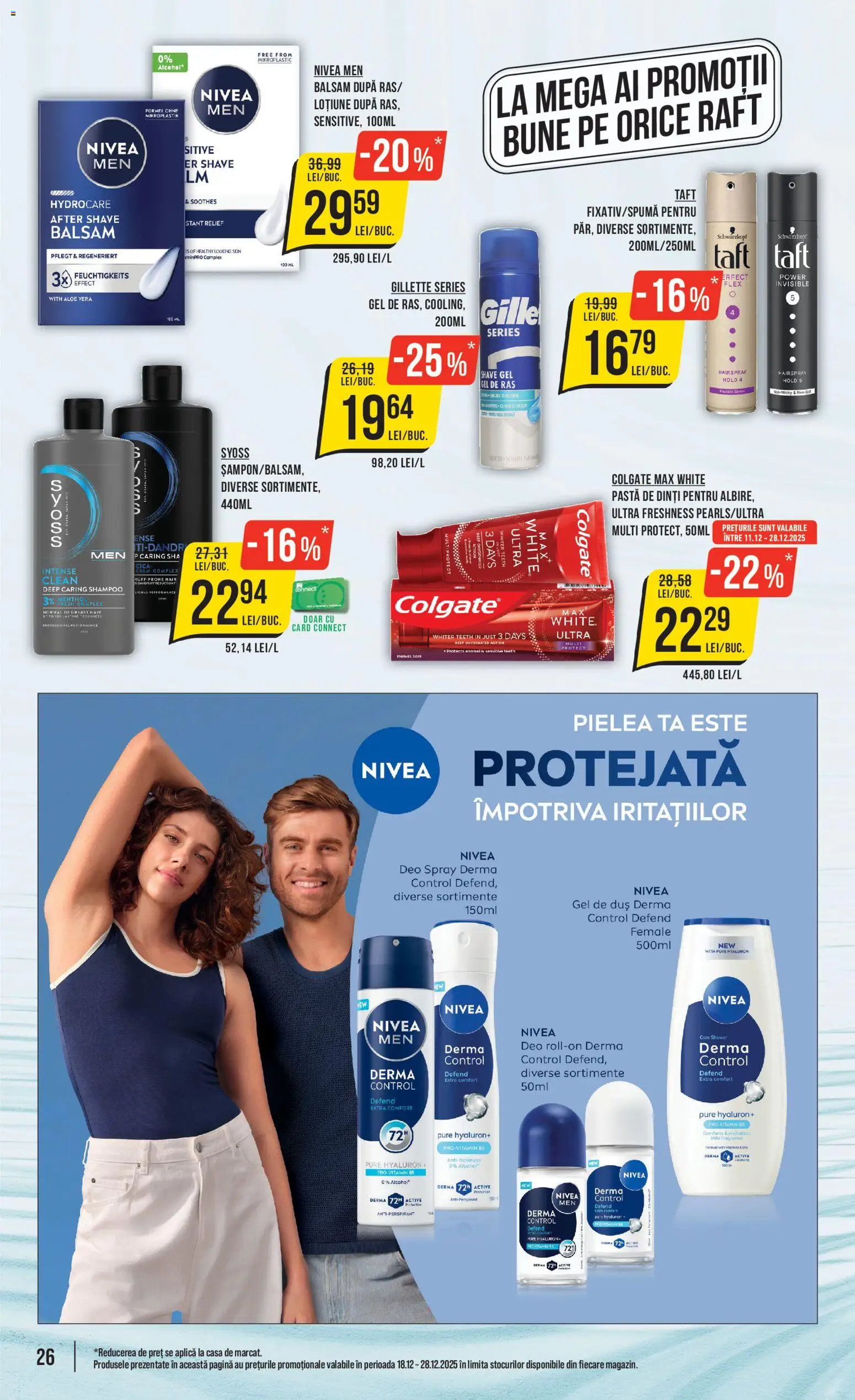 Catalog Mega Image 18 - 27 Decembrie 2025 | Pagina 26 | Produse: After shave, Pomelo, Aloe vera, Raft