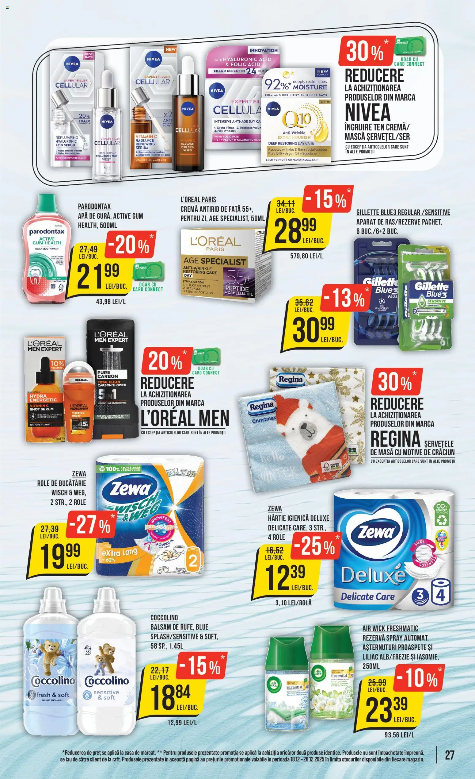 Catalog Mega Image 18 - 27 Decembrie 2025 | Pagina 27 | Produse: Masă, Bucătărie, Role, Balsam