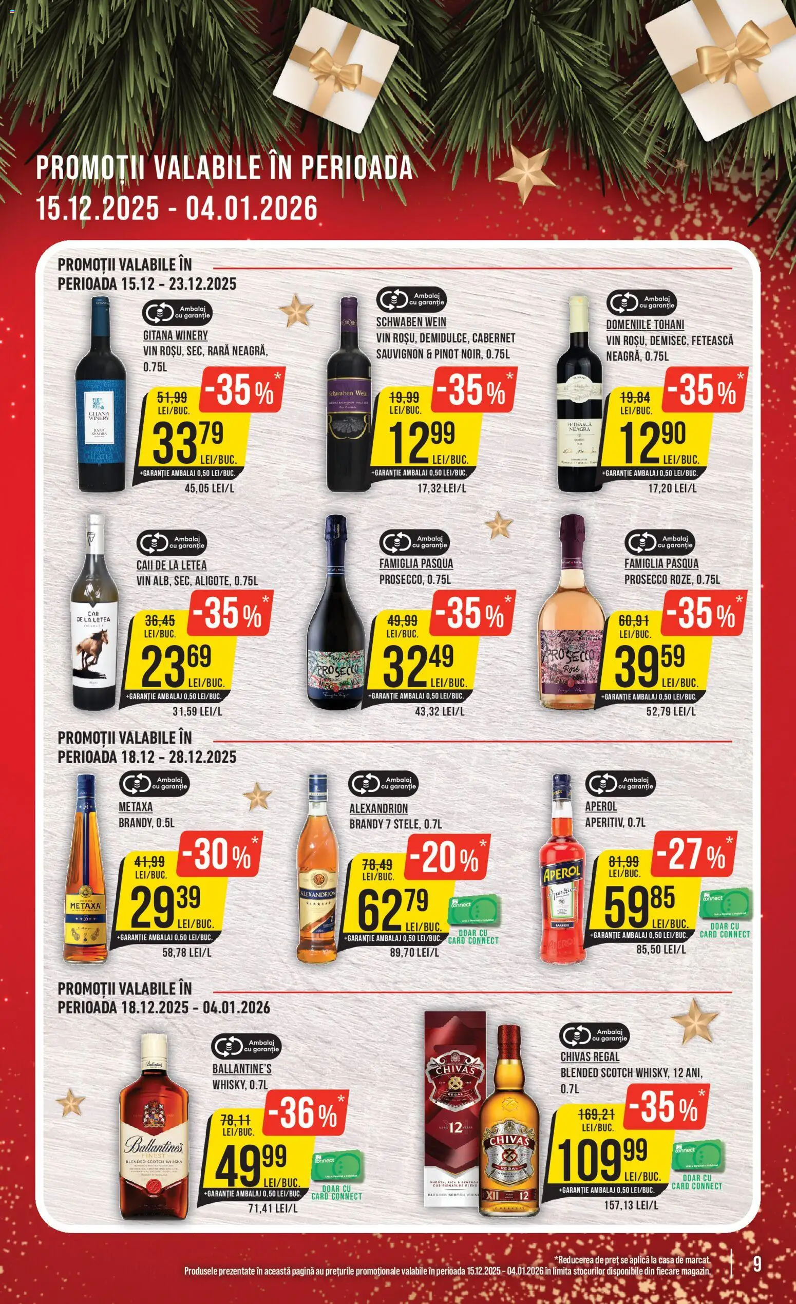 Catalog Mega Image 18 - 27 Decembrie 2025 | Pagina 9 | Produse: Prosecco, Vin, Aperol