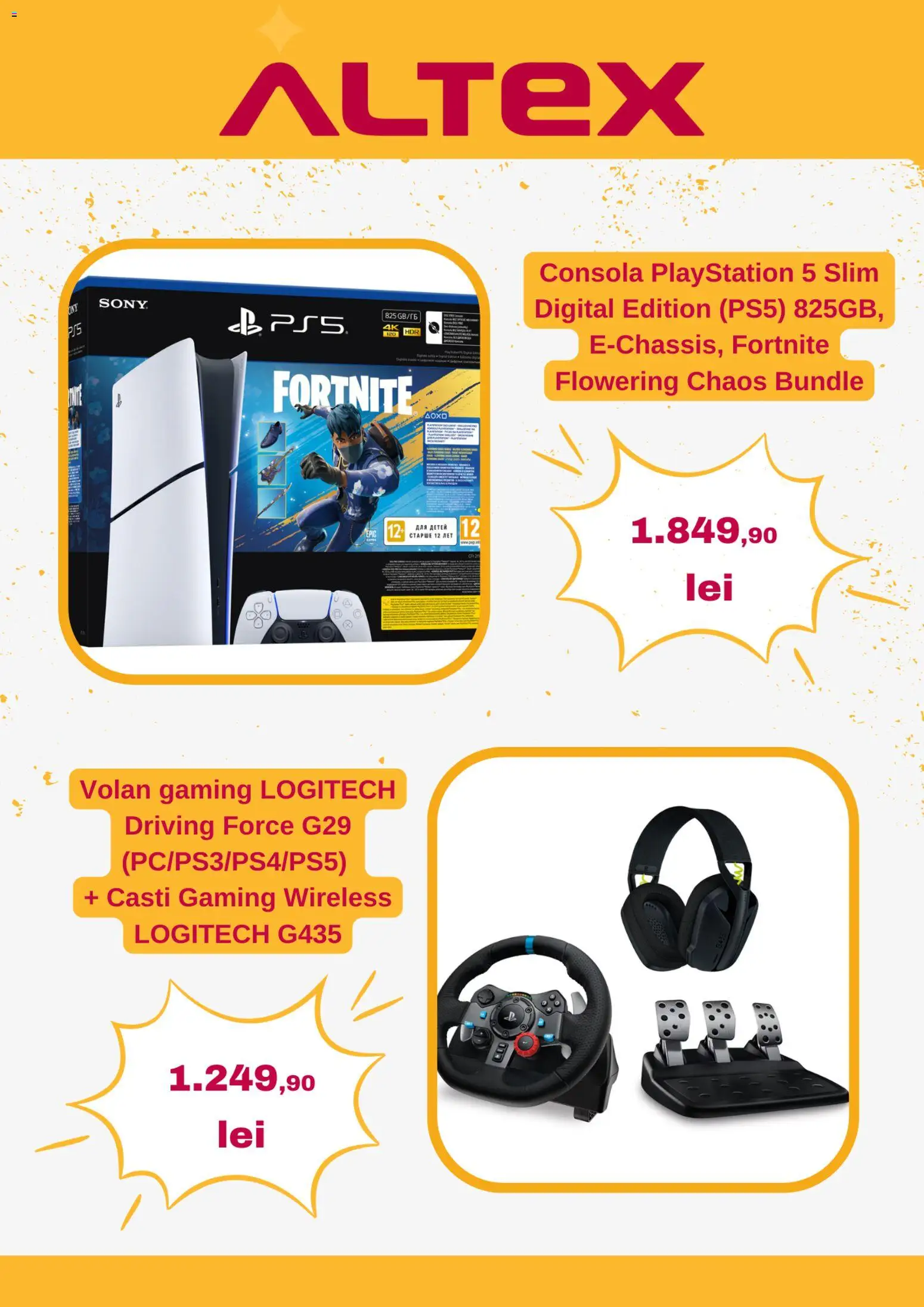 Catalog Altex 18 - 23 Decembrie 2025 | Pagina 4 | Produse: Căști, Playstation