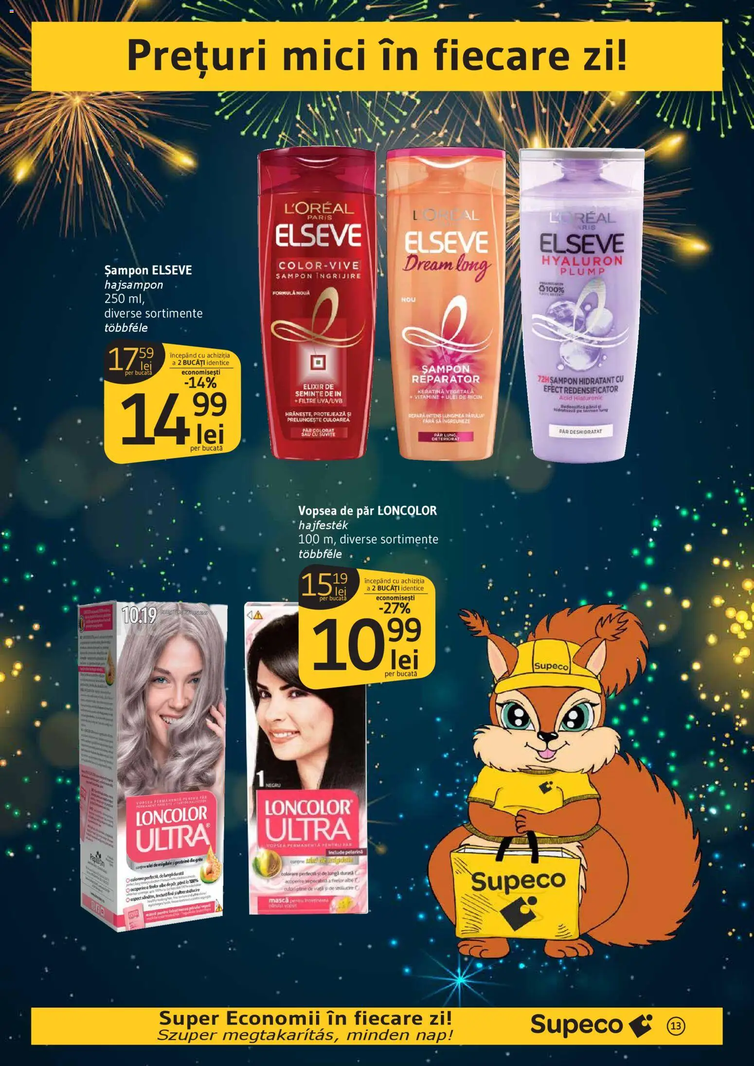 Catalog Supeco 27 Decembrie 2025 - 6 Ianuarie 2026 | Pagina 13 | Produse: Vopsea, Mici, Migdale, Vopsea de păr