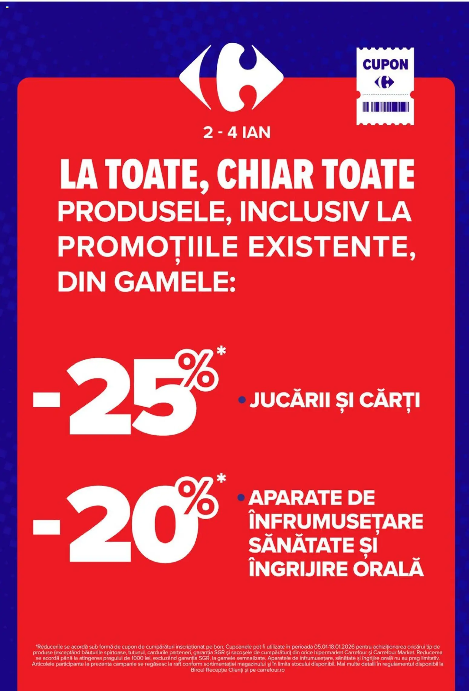Catalog Carrefour 27 Decembrie 2025 - 6 Ianuarie 2026 | Pagina 3 | Produse: Raft, Cărți