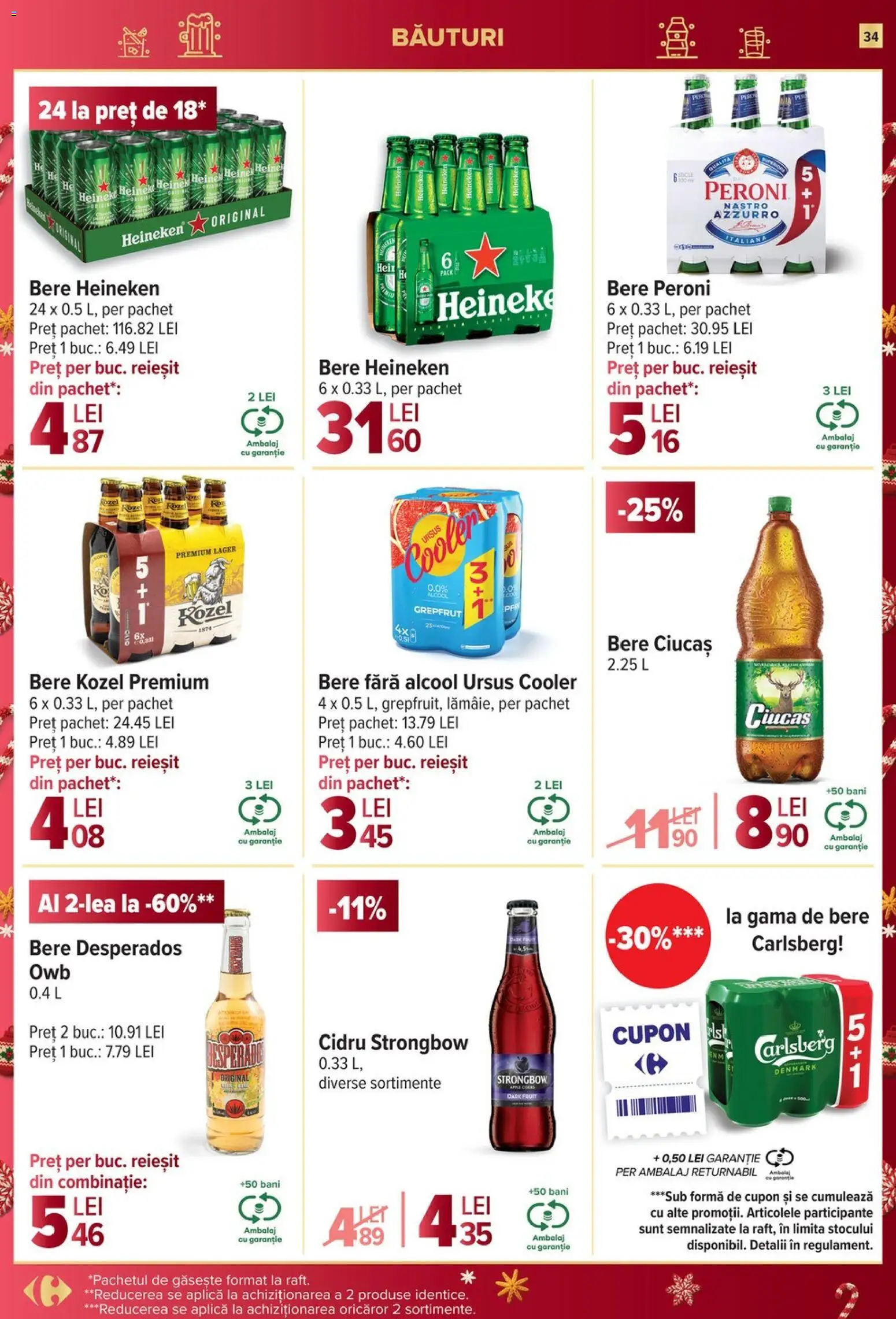 Catalog Carrefour 27 Decembrie 2025 - 6 Ianuarie 2026 | Pagina 34 | Produse: Eğitim çantaları, Bere, Grepfrut