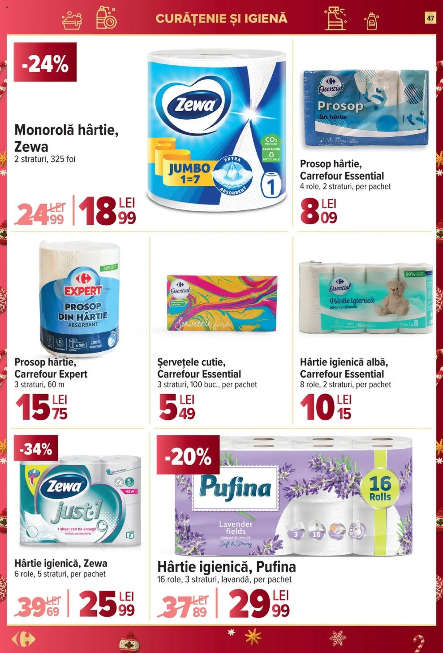 Catalog Carrefour 27 Decembrie 2025 - 6 Ianuarie 2026 | Pagina 47 | Produse: Role