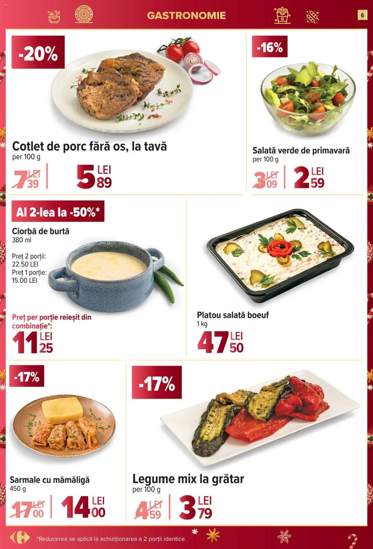 Catalog Carrefour 27 Decembrie 2025 - 6 Ianuarie 2026 | Pagina 6 | Produse: Lait de coco, Grătar, Salată, Legume