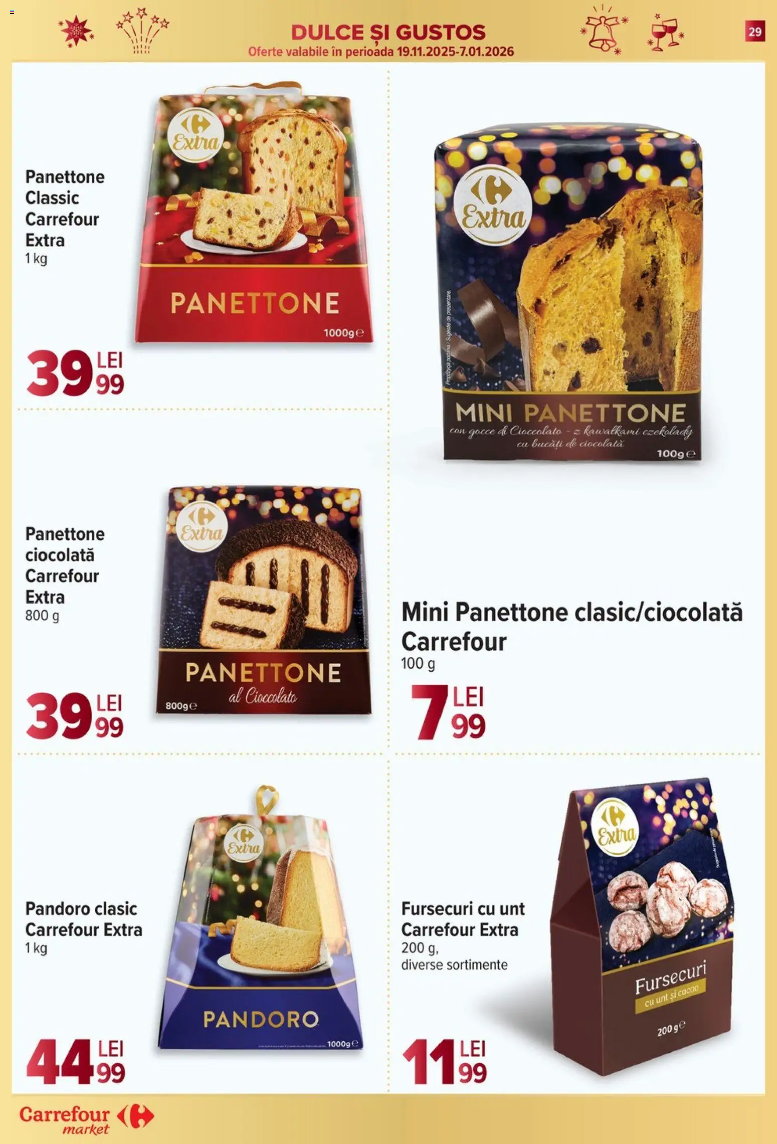 Catalog Carrefour 27 Decembrie 2025 - 6 Ianuarie 2026 | Pagina 29 | Produse: Unt, Ciocolată, Cacao