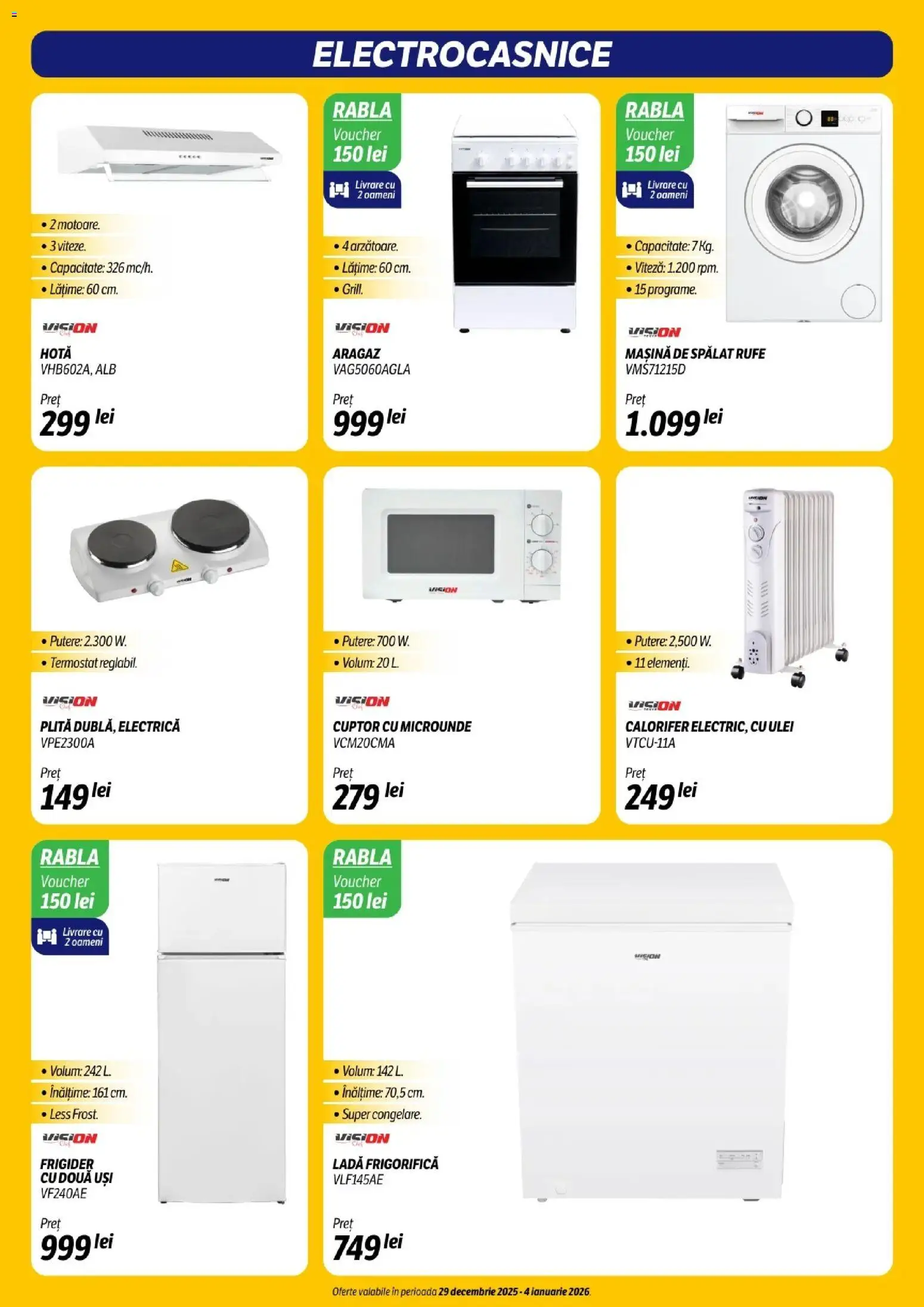 Catalog Flanco 29 Decembrie 2025 - 3 Ianuarie 2026 | Pagina 22 | Produse: Cuptor, Plită, Ulei, Ladă frigorifică