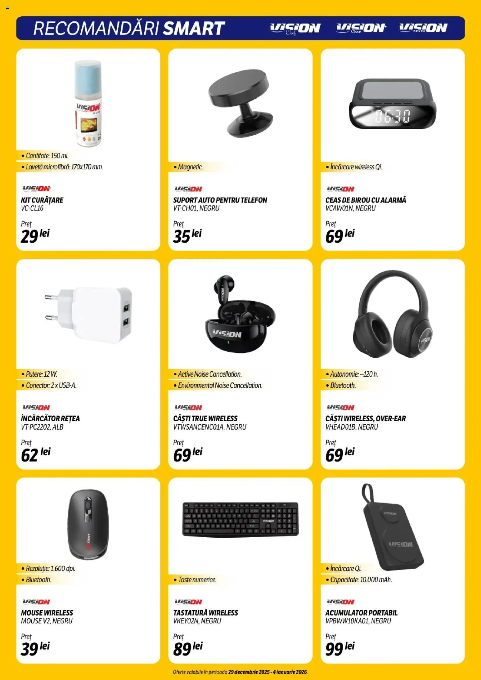 Catalog Flanco 29 Decembrie 2025 - 3 Ianuarie 2026 | Pagina 24 | Produse: Încărcător, Tastatură, Căști, Çikolatalı gofret