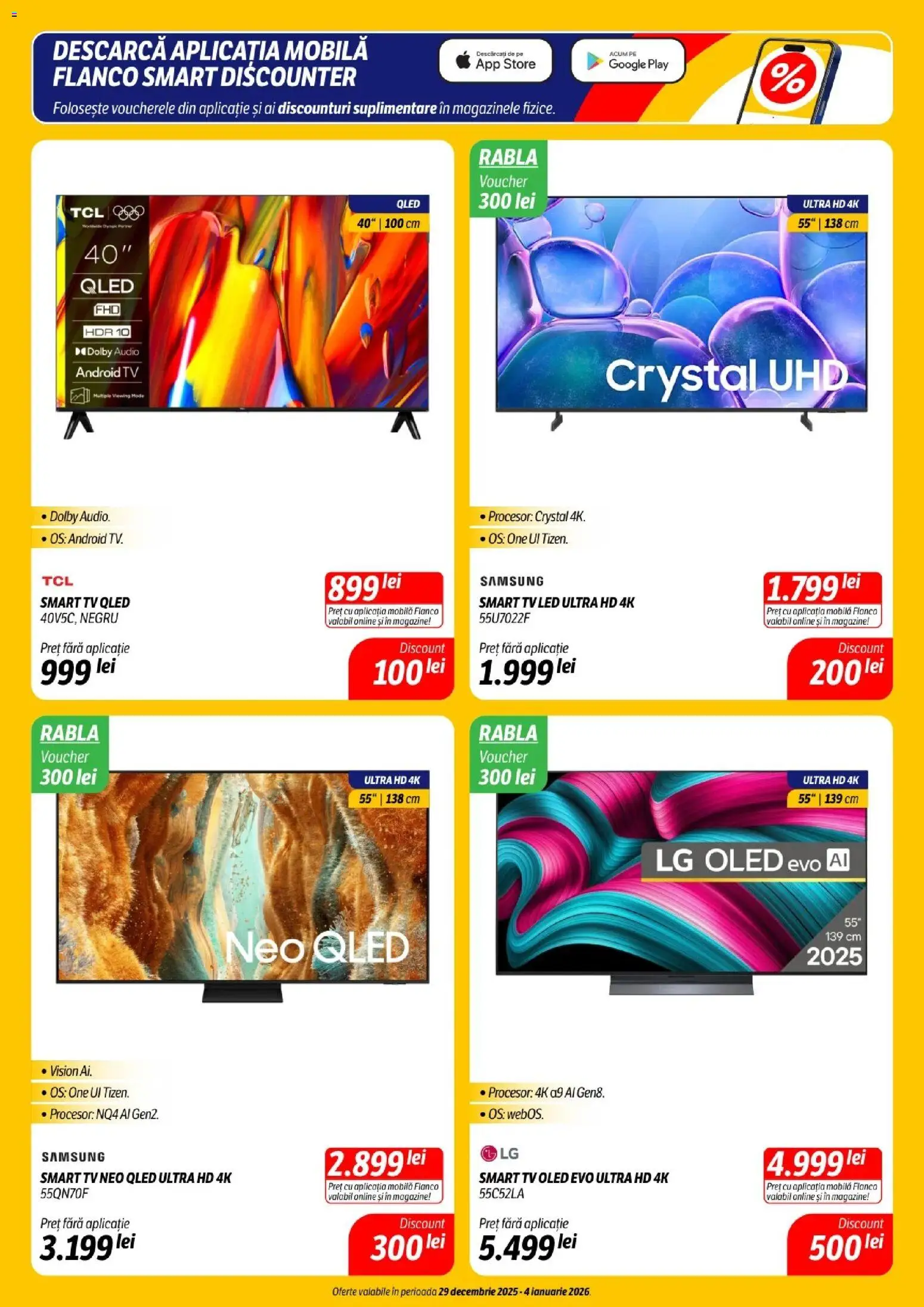 Catalog Flanco 29 Decembrie 2025 - 3 Ianuarie 2026 | Pagina 4 | Produse: Audio, Babak