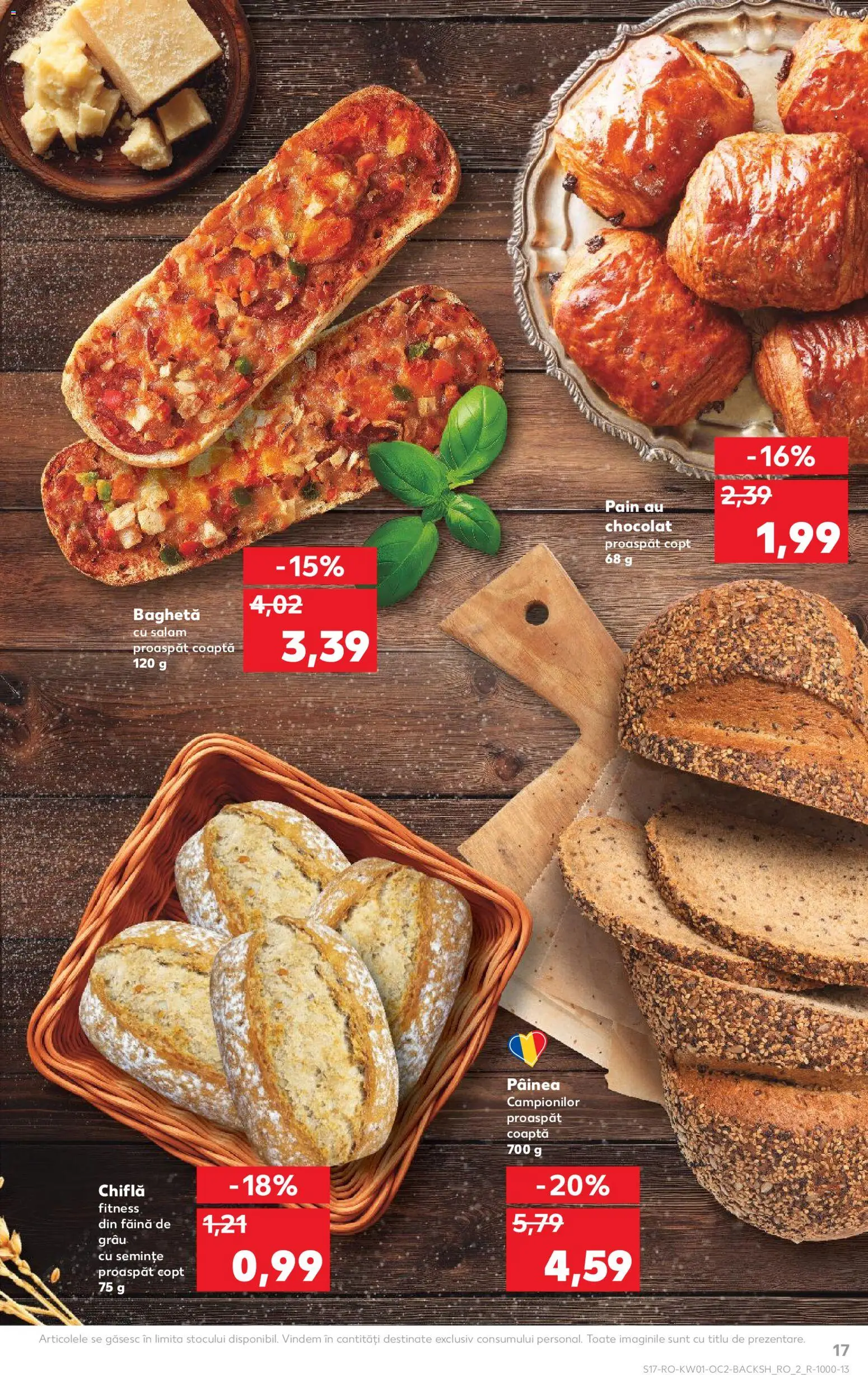 Catalog Kaufland 31 Decembrie 2025 - 5 Ianuarie 2026 | Pagina 17 | Produse: Semințe, Chiflă, Salam, Făină