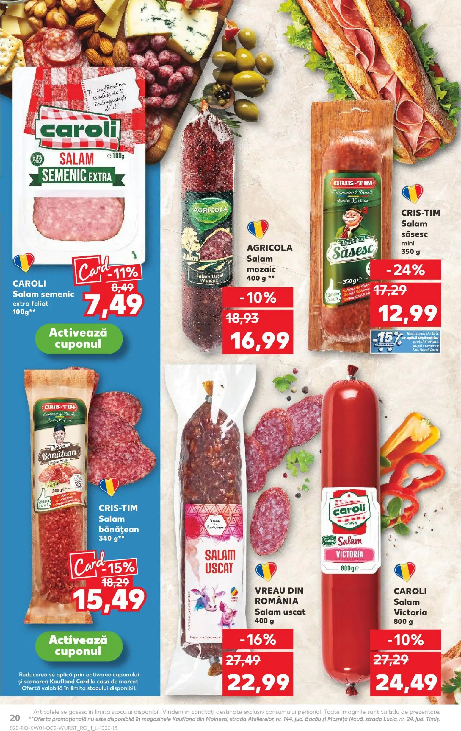 Catalog Kaufland 31 Decembrie 2025 - 5 Ianuarie 2026 | Pagina 20 | Produse: Salam