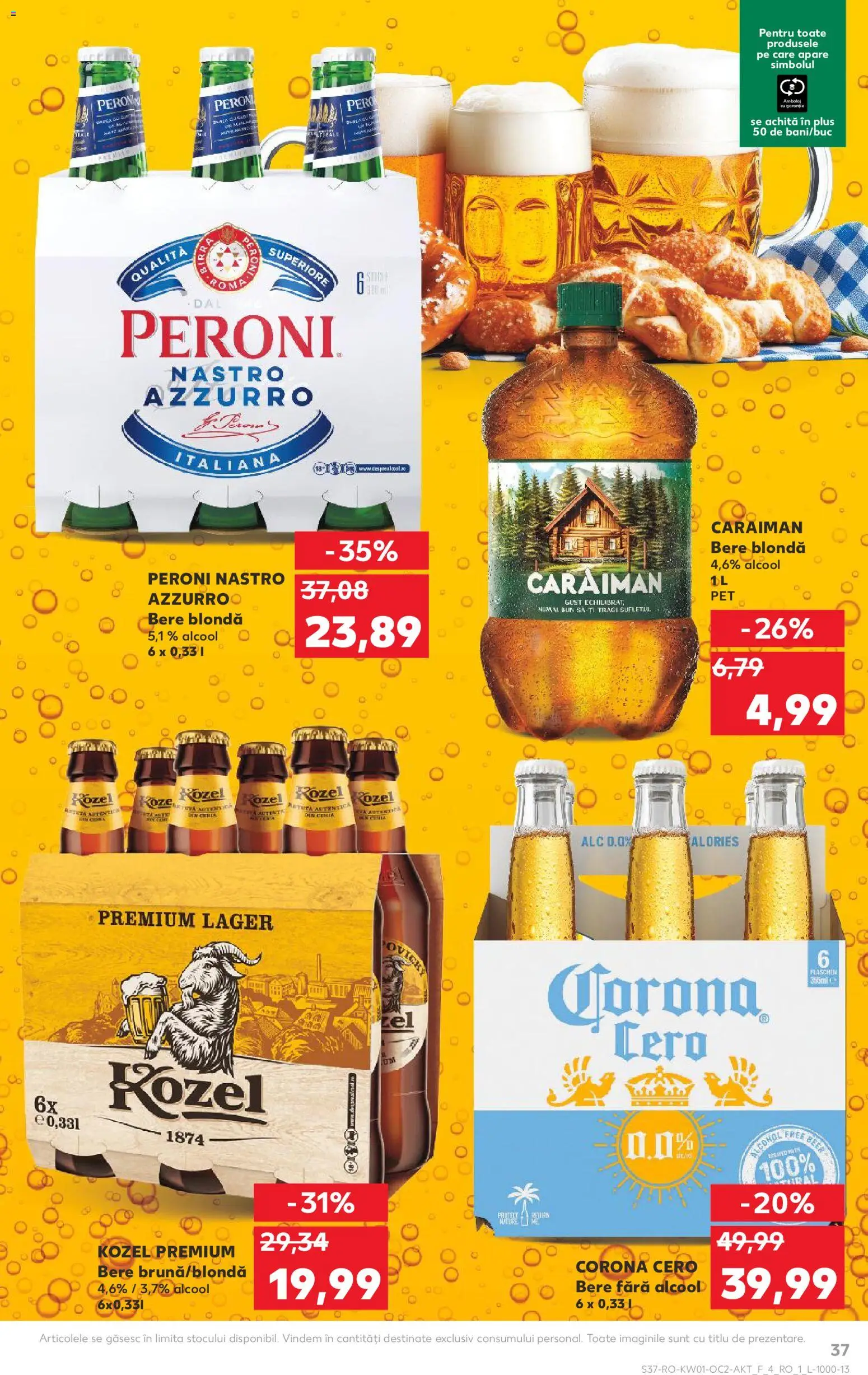 Catalog Kaufland 31 Decembrie 2025 - 5 Ianuarie 2026 | Pagina 37 | Produse: Bere