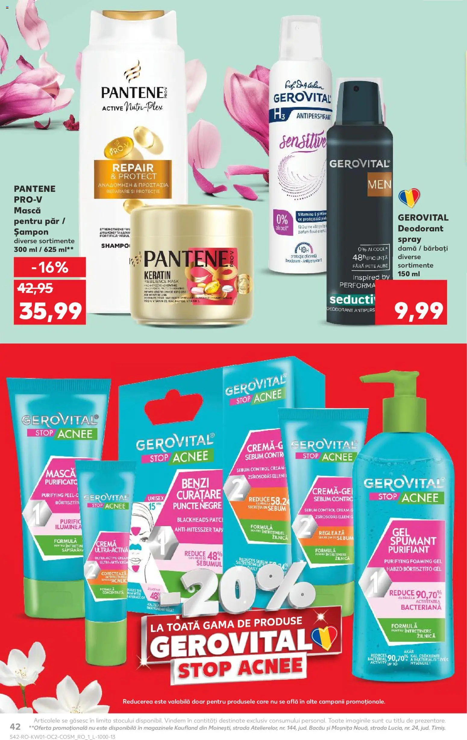 Catalog Kaufland 31 Decembrie 2025 - 5 Ianuarie 2026 | Pagina 42 | Produse: Șampon, Cremă, Deodorant, Antiperspirant