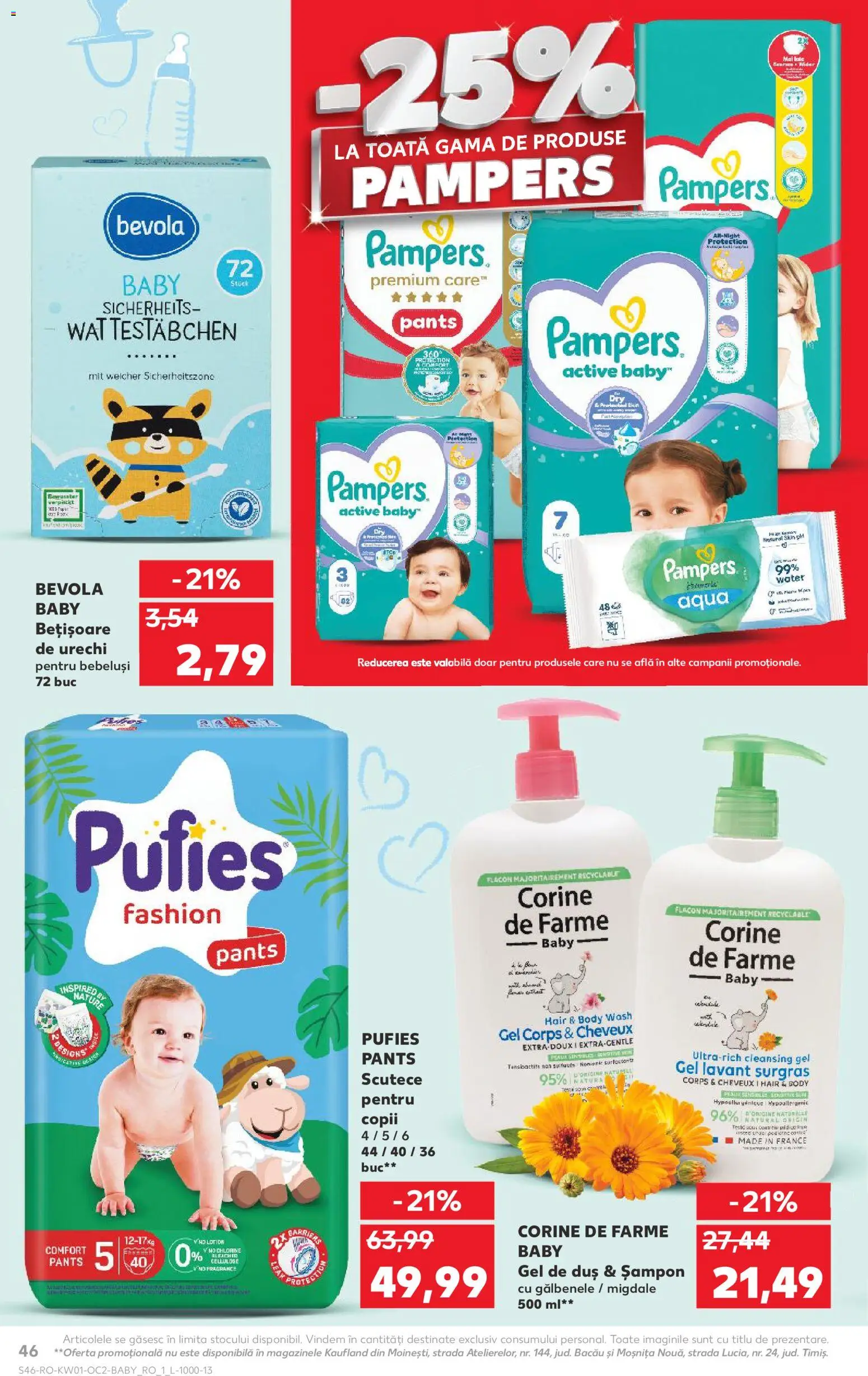 Catalog Kaufland 31 Decembrie 2025 - 5 Ianuarie 2026 | Pagina 46 | Produse: Body, Migdale, Șampon, Gel de duș