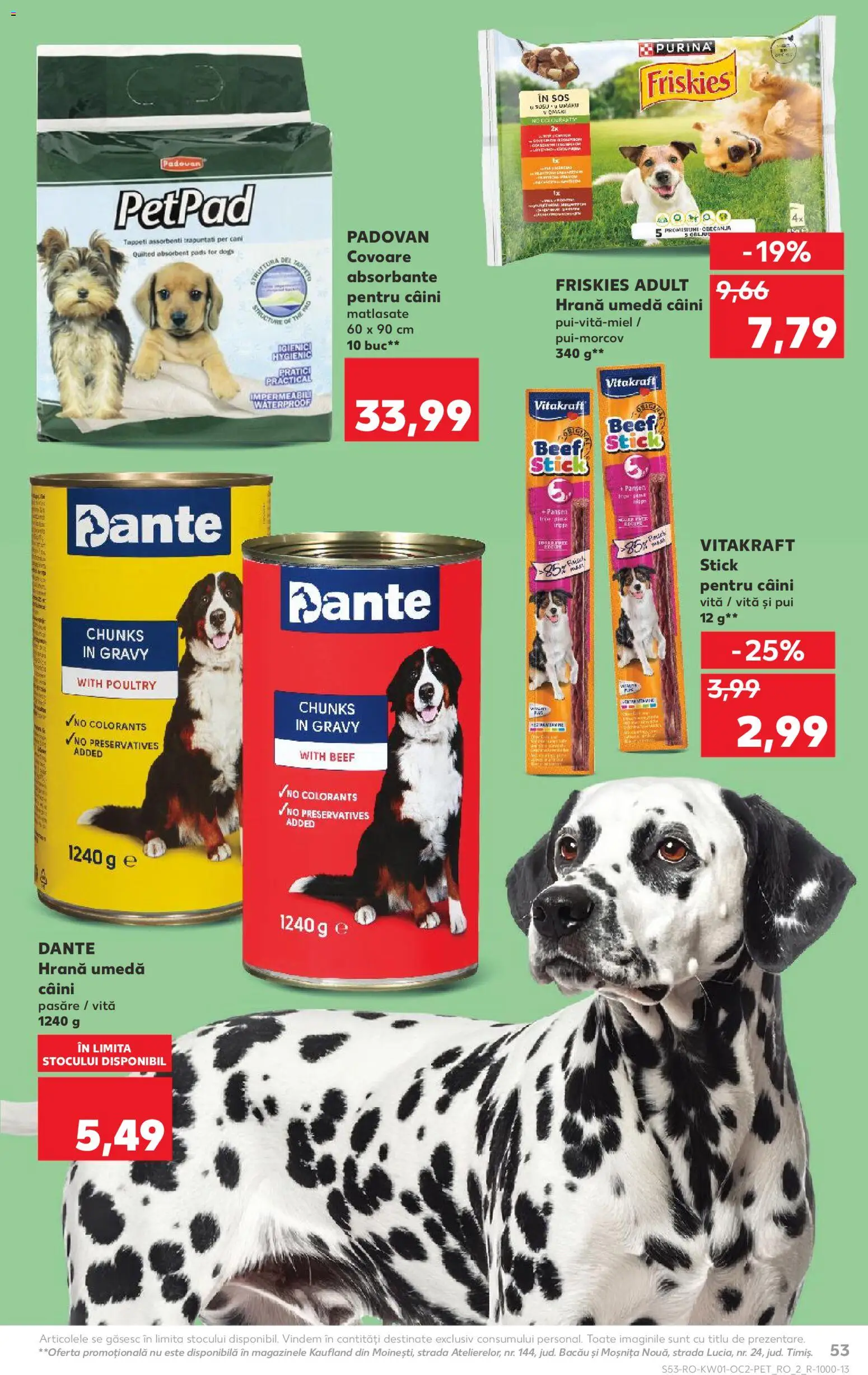 Catalog Kaufland 31 Decembrie 2025 - 5 Ianuarie 2026 | Pagina 53 | Produse: Hacıyatmaz Kedi Oyuncağı, Absorbante, Sos
