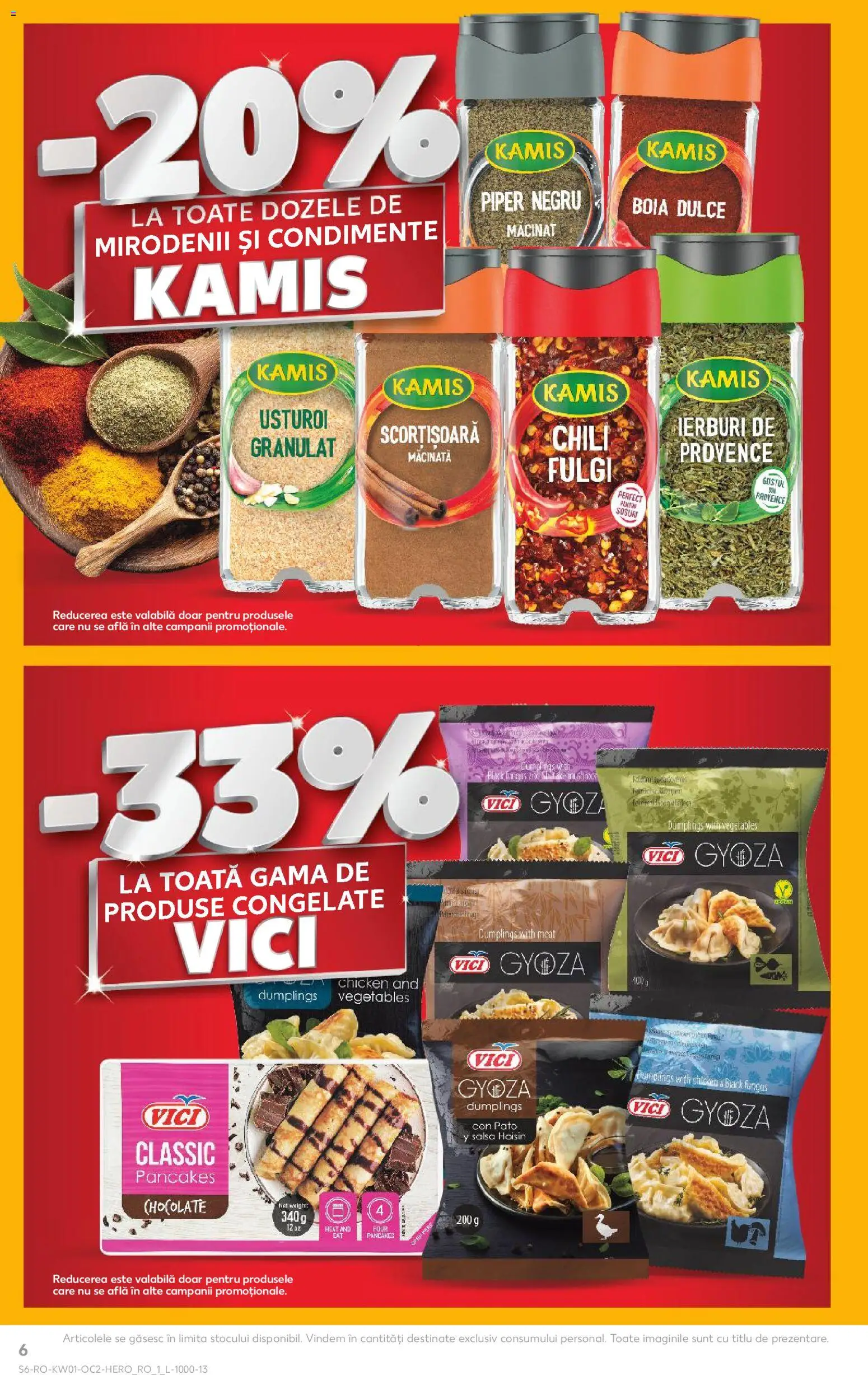 Catalog Kaufland 31 Decembrie 2025 - 5 Ianuarie 2026 | Pagina 6 | Produse: Fulgi, Condimente, Piper, Usturoi