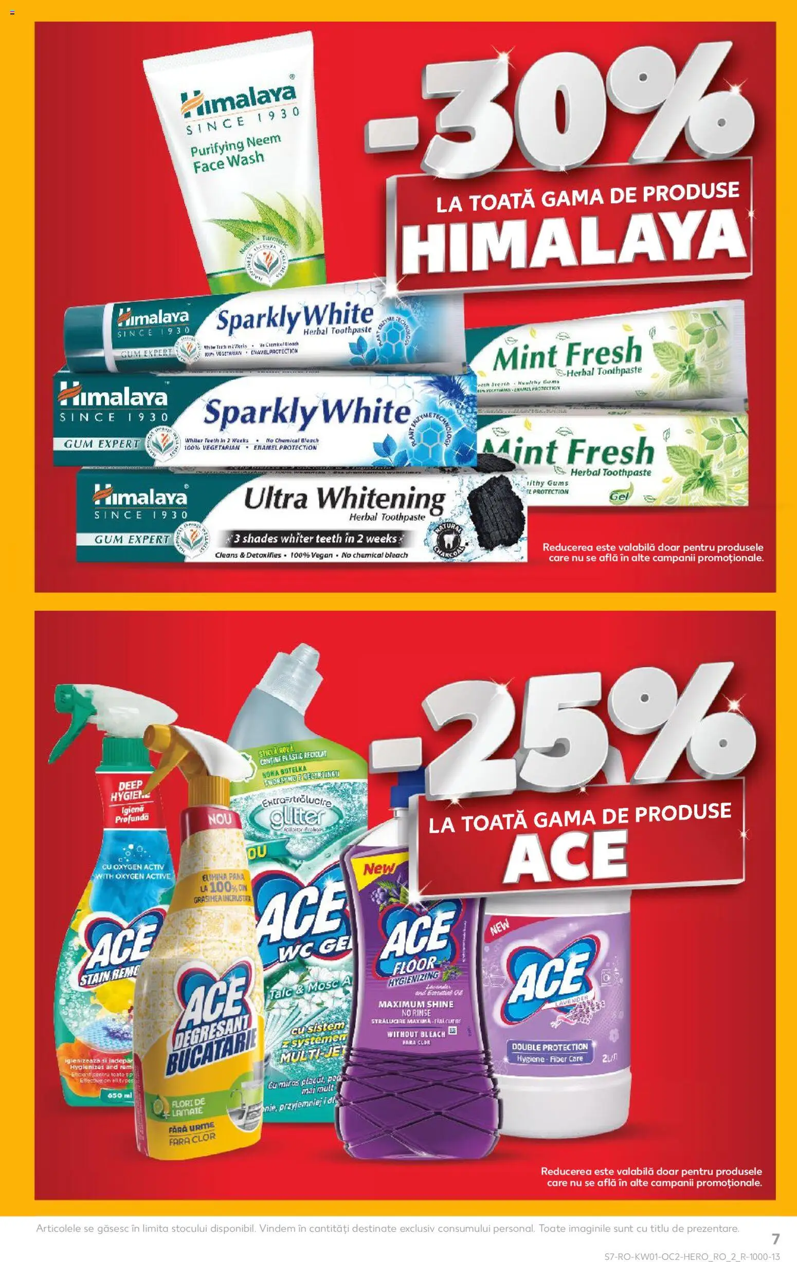 Catalog Kaufland 31 Decembrie 2025 - 5 Ianuarie 2026 | Pagina 7 | Produse: Bucătărie, Rom, Detergent
