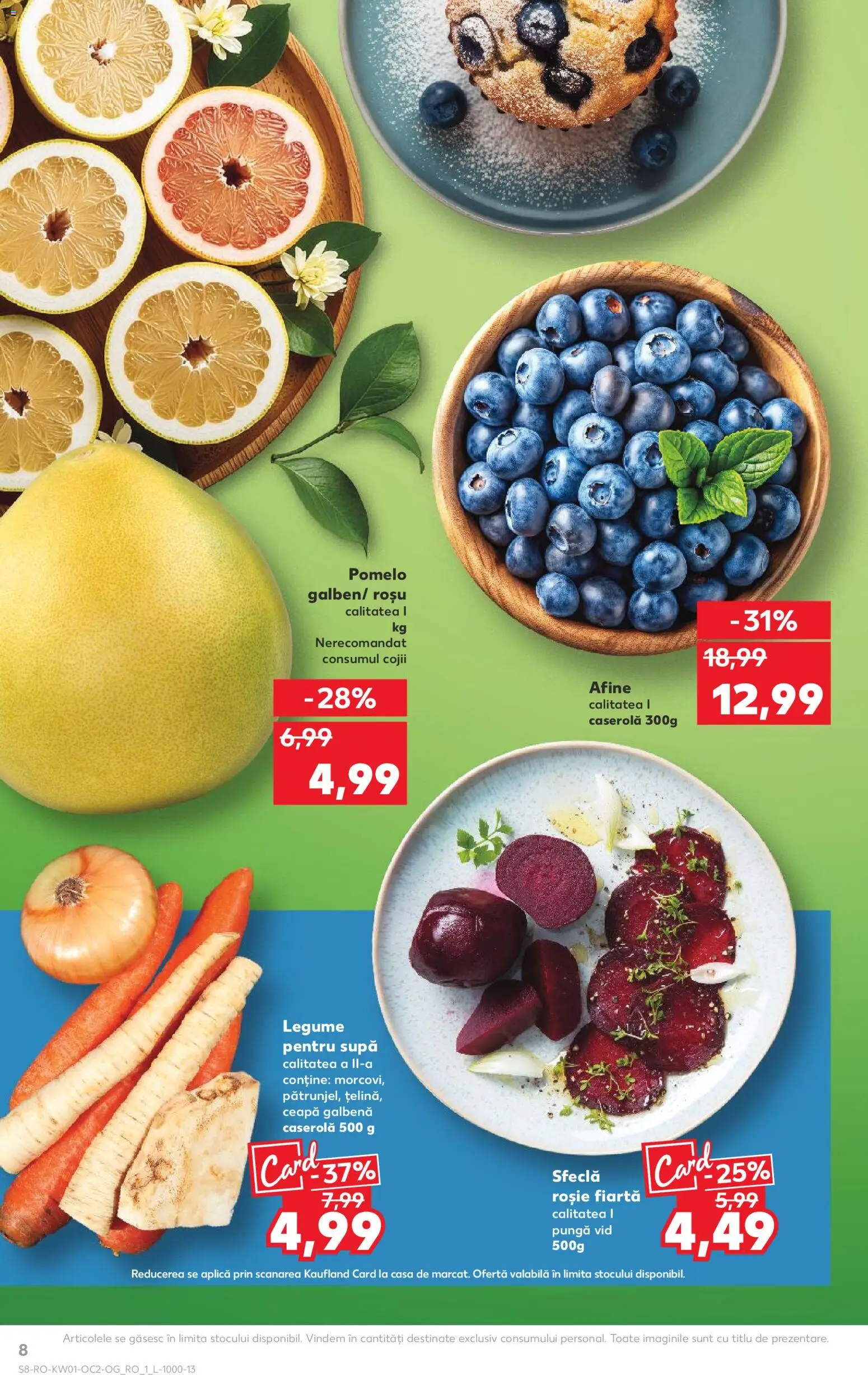 Catalog Kaufland 31 Decembrie 2025 - 5 Ianuarie 2026 | Pagina 8 | Produse: Pungă, Ceapă galbenă, Ceapă, Sfeclă