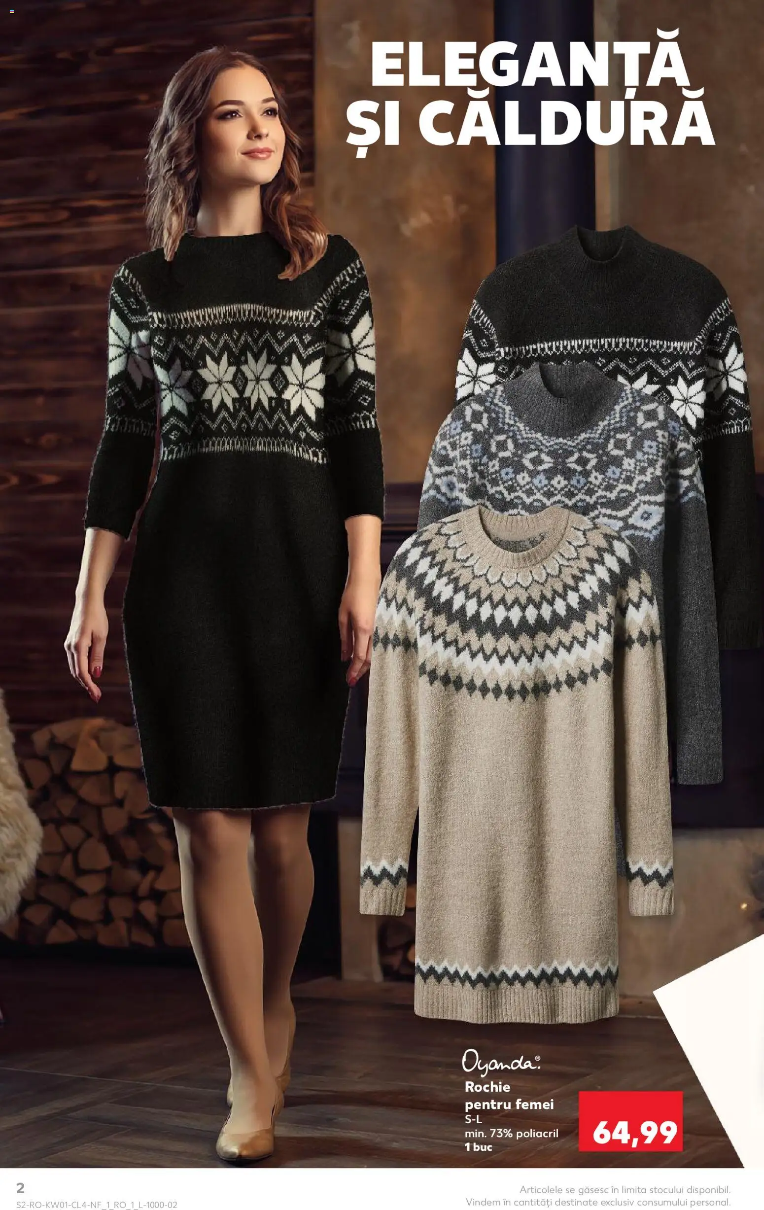 Catalog Kaufland 31 Decembrie 2025 - 5 Ianuarie 2026 | Pagina 2 | Produse: Rochie