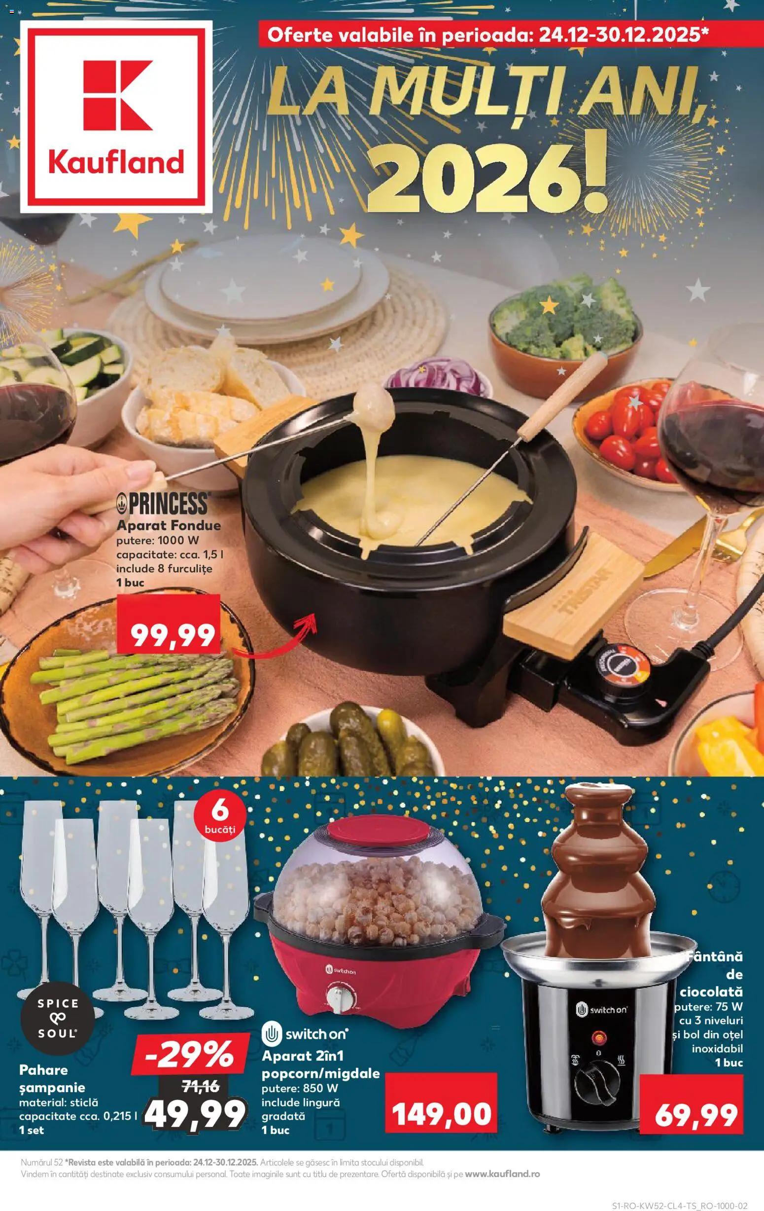 Catalog Kaufland 24 - 29 Decembrie 2025 | Pagina 1 | Produse: Pahare, Bol, Ciocolată