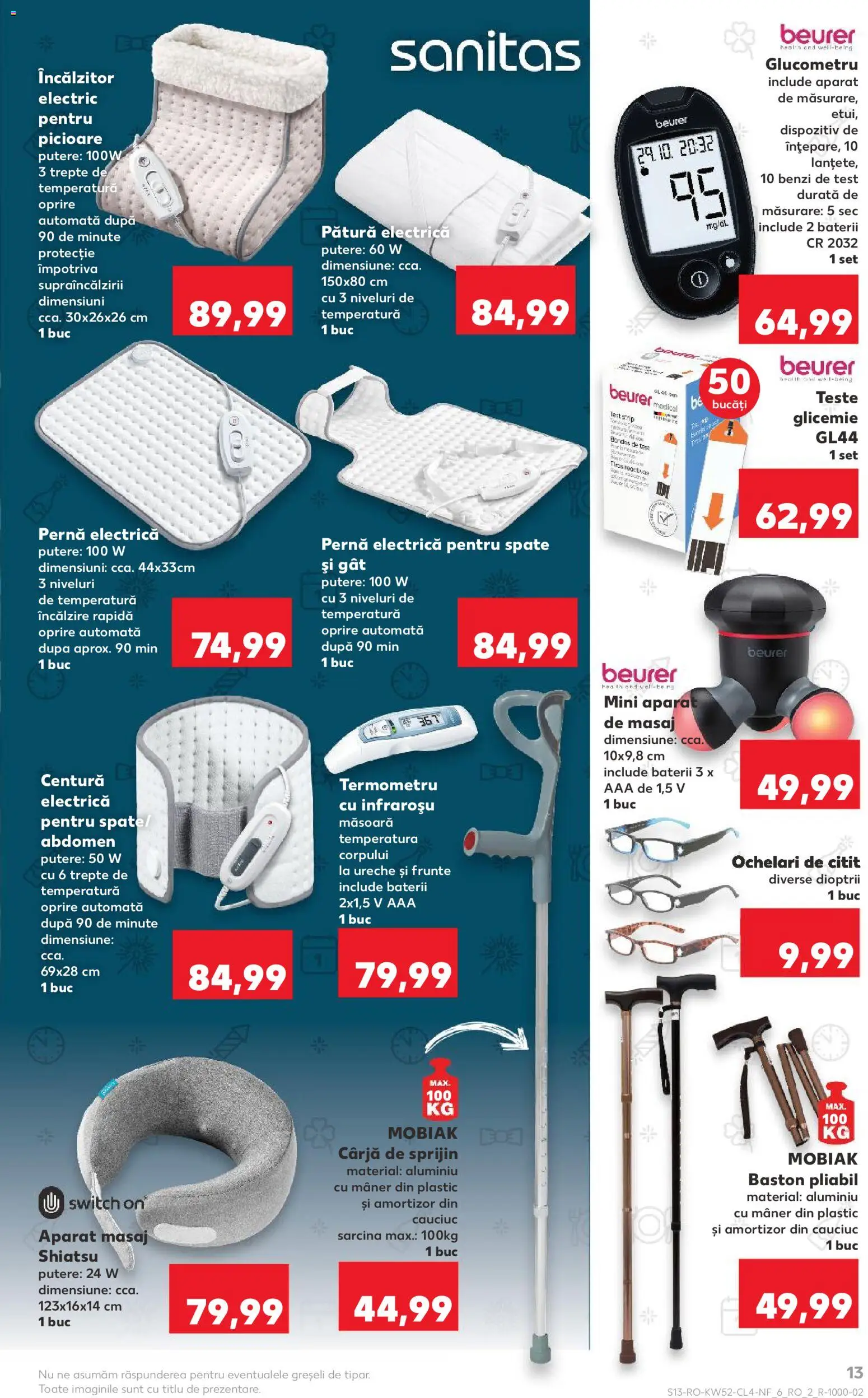 Catalog Kaufland 24 - 29 Decembrie 2025 | Pagina 13 | Produse: Ochelari, Pătură, Mâner, Baterii