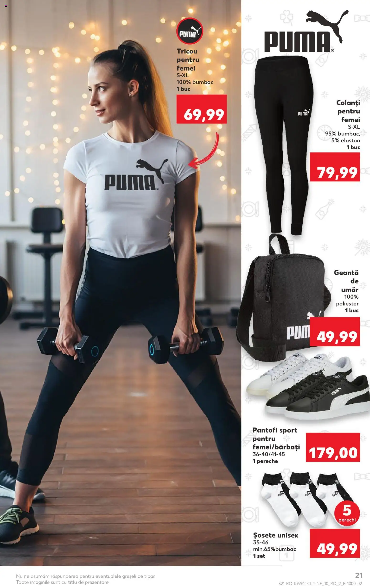 Catalog Kaufland 24 - 29 Decembrie 2025 | Pagina 21 | Produse: Geantă, Tricou, Șosete, Colanți