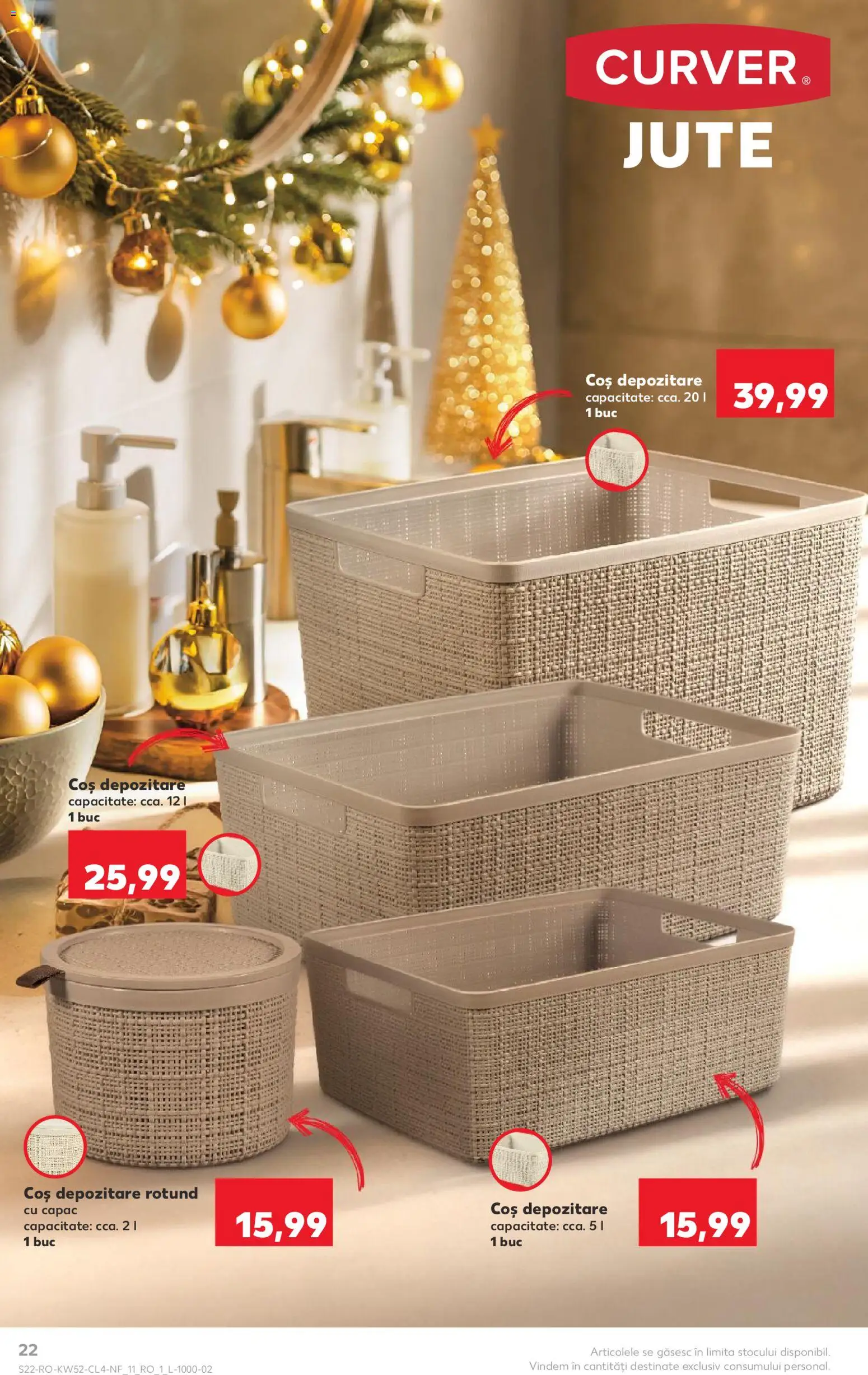 Catalog Kaufland 24 - 29 Decembrie 2025 | Pagina 22 | Produse: Coș