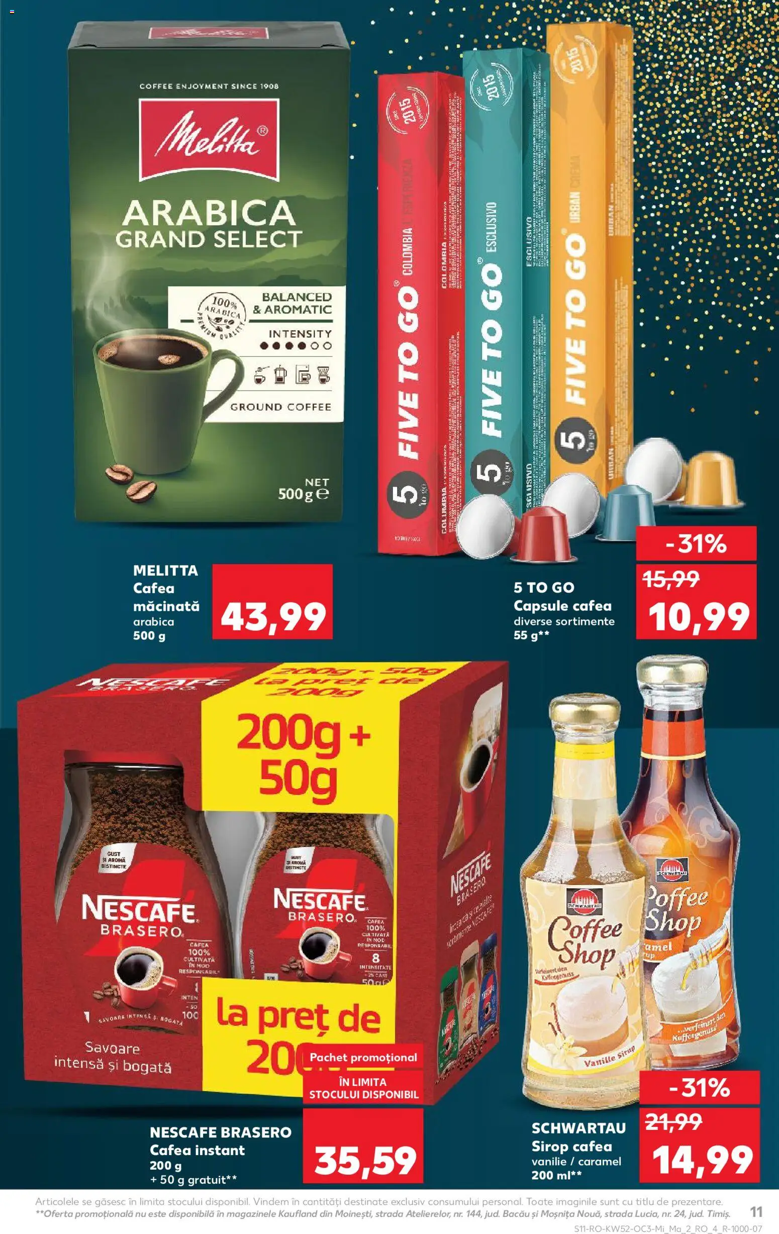 Catalog Kaufland 24 - 29 Decembrie 2025 | Pagina 11 | Produse: Cremă, Cafea, Sirop