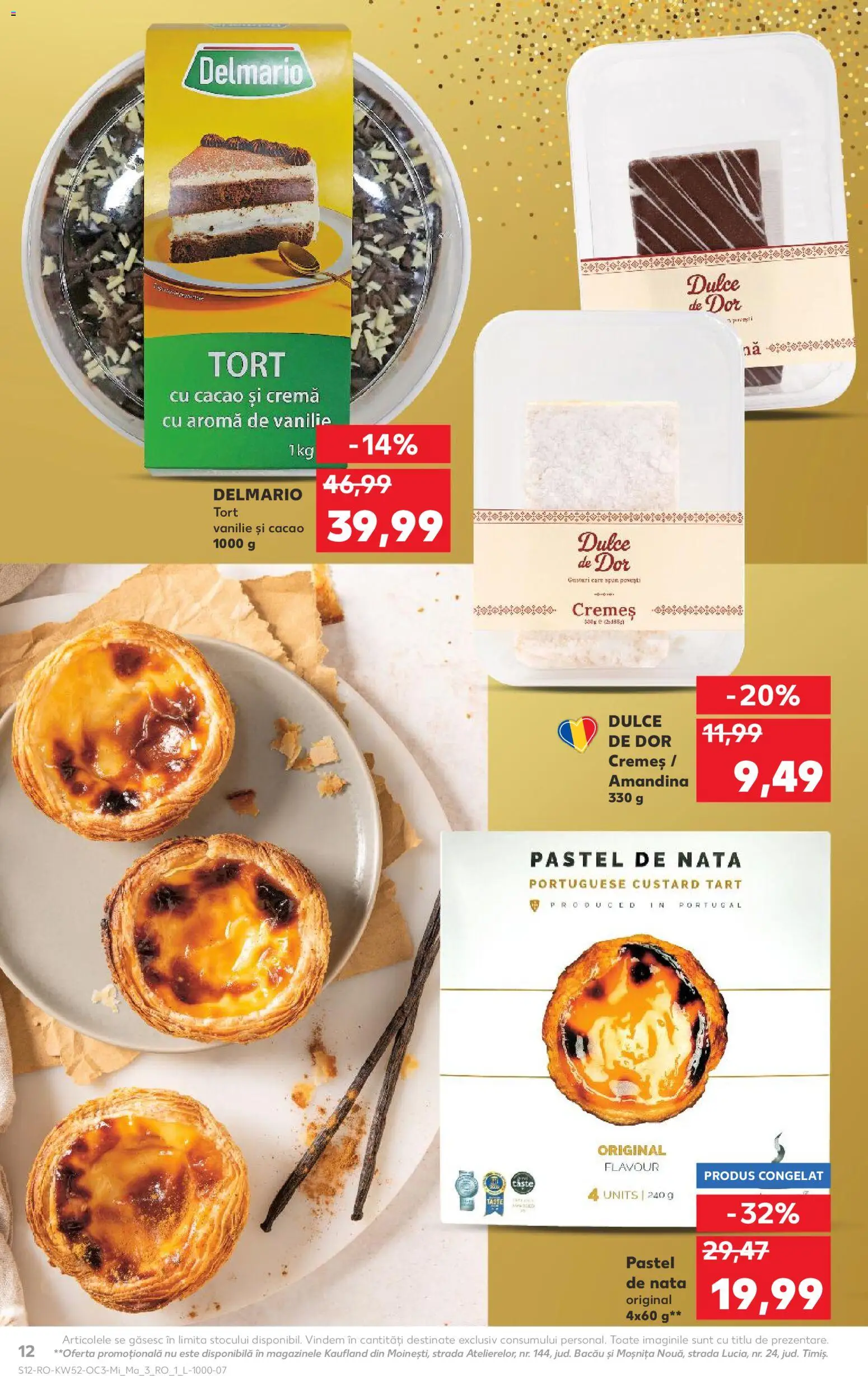 Catalog Kaufland 24 - 29 Decembrie 2025 | Pagina 12 | Produse: Amandină, Tort, Cremă, Cacao