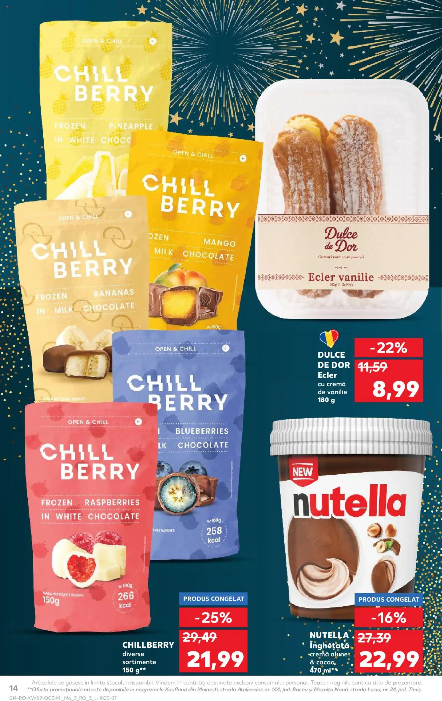 Catalog Kaufland 24 - 29 Decembrie 2025 | Pagina 14 | Produse: Masă, Alune, Cacao, Înghețată