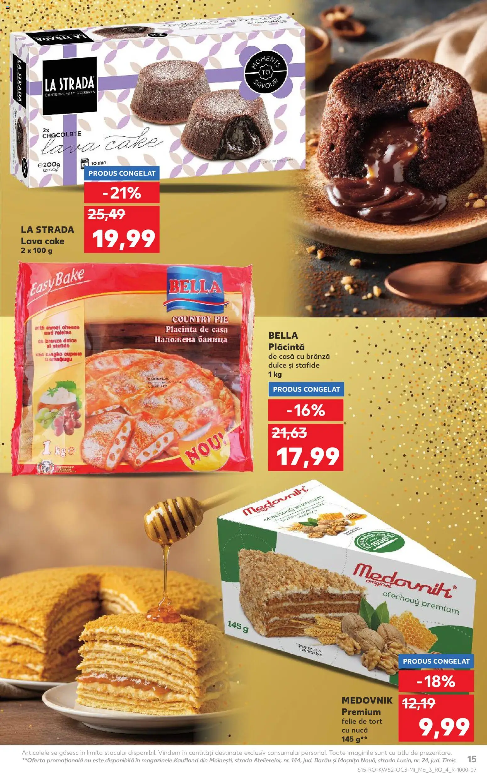 Catalog Kaufland 24 - 29 Decembrie 2025 | Pagina 15 | Produse: Plăcintă, Tort, Brânză, Stafide