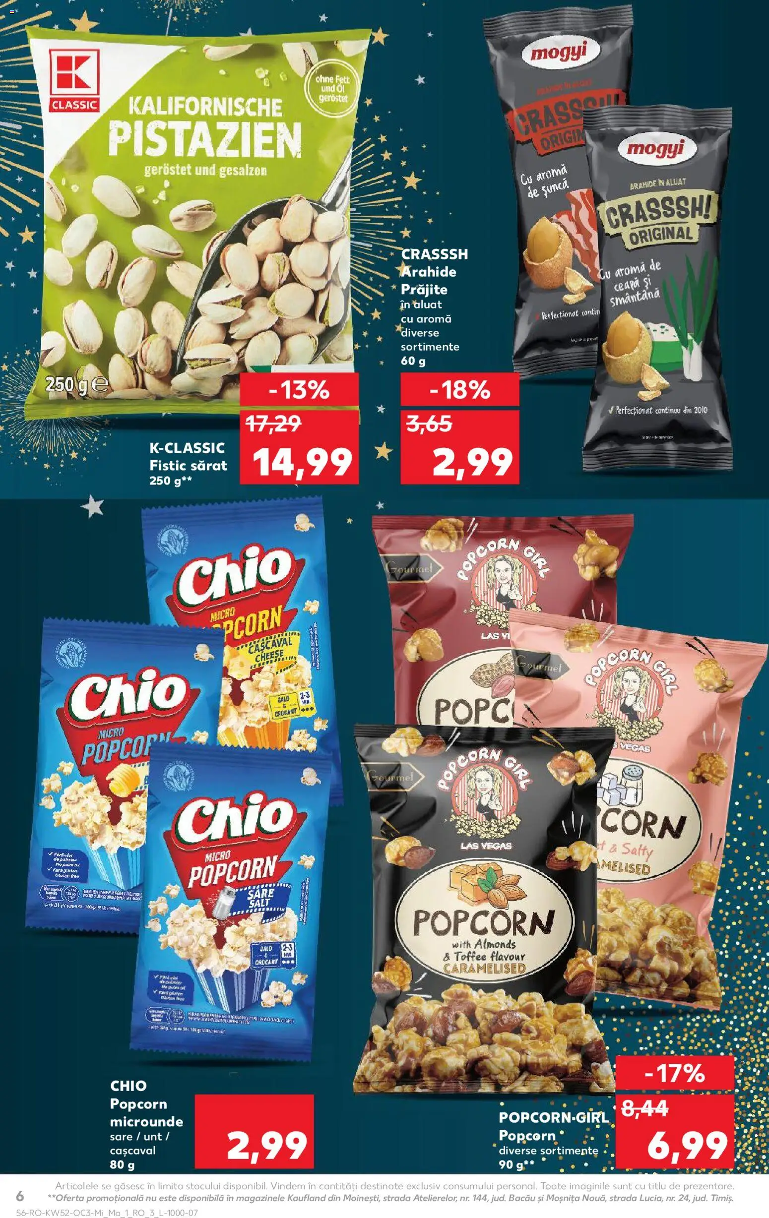 Catalog Kaufland 24 - 29 Decembrie 2025 | Pagina 6 | Produse: Cașcaval, Aluat, Unt, Sare