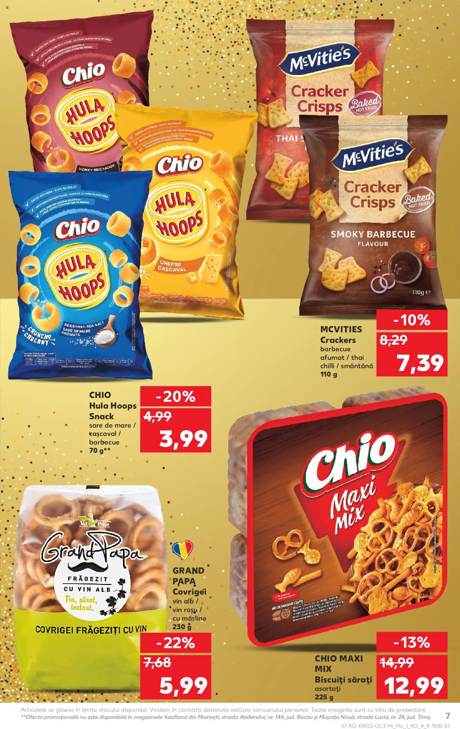Catalog Kaufland 24 - 29 Decembrie 2025 | Pagina 7 | Produse: Cașcaval, Măsline, Covrigei, Biscuiți