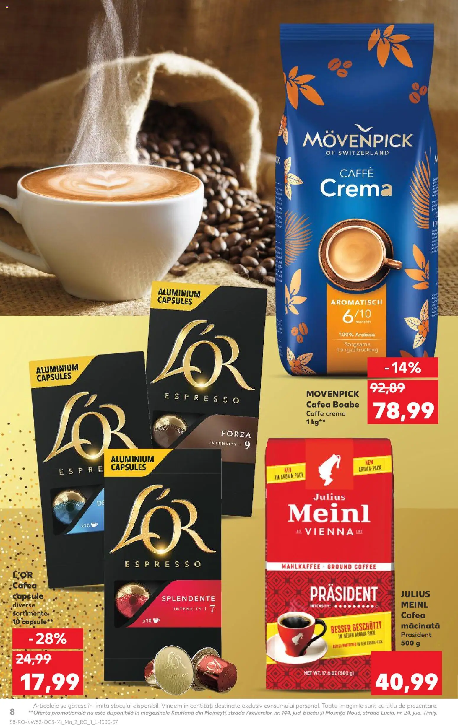 Catalog Kaufland 24 - 29 Decembrie 2025 | Pagina 8 | Produse: Cremă, Cafea
