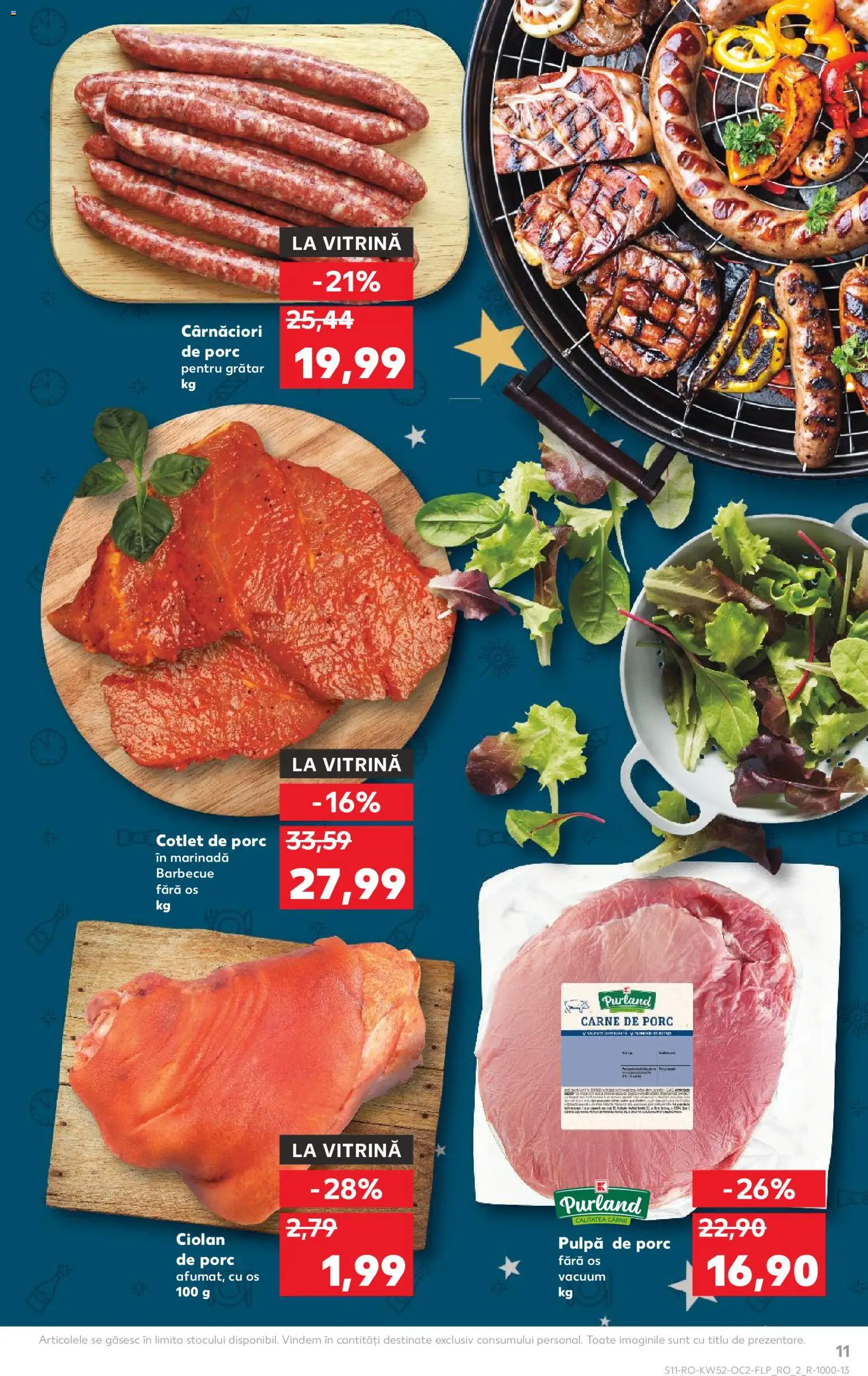 Catalog Kaufland 24 - 29 Decembrie 2025 | Pagina 11 | Produse: Lait de coco, Grătar, Vitrină, Carne De Porc