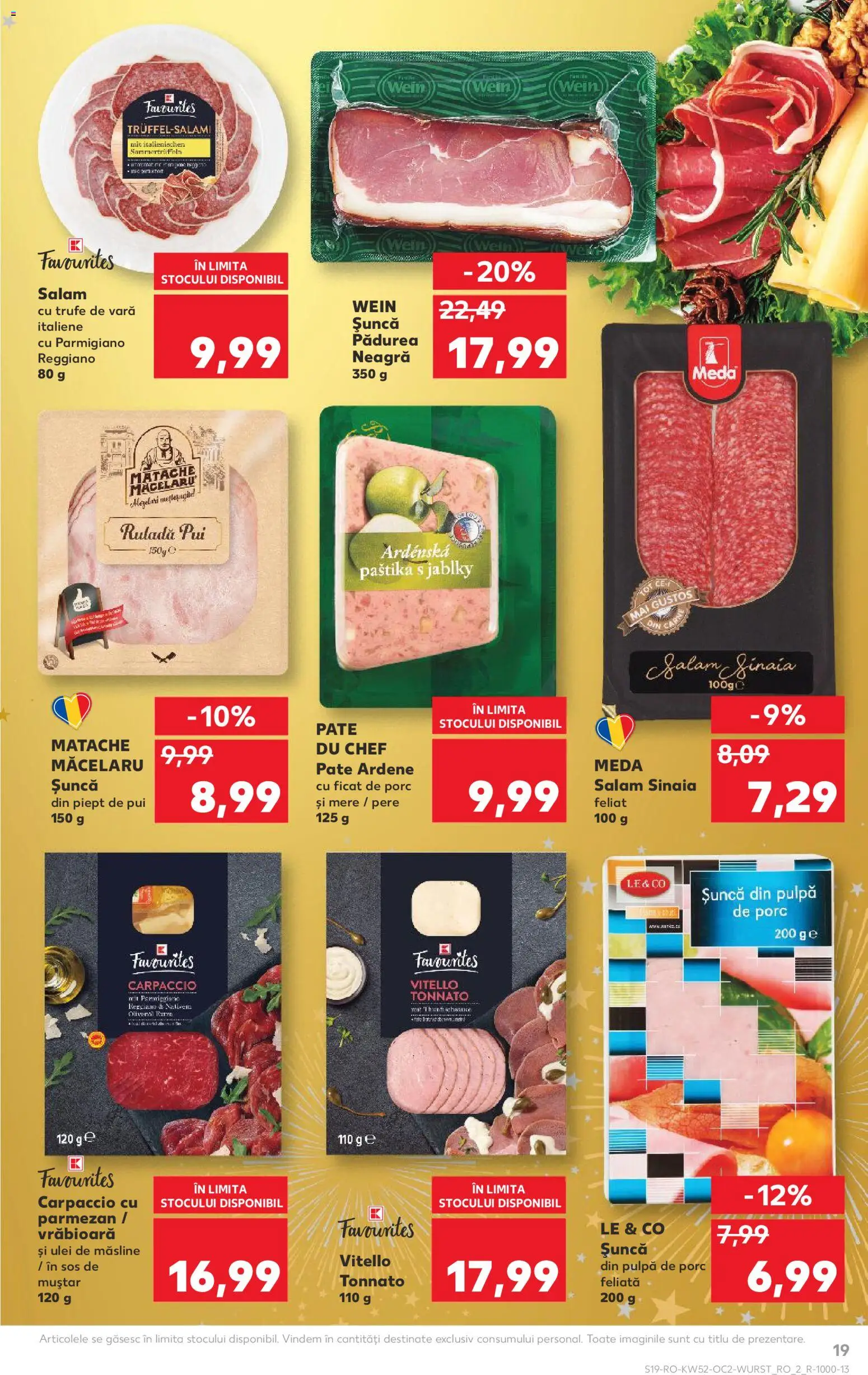 Catalog Kaufland 24 - 29 Decembrie 2025 | Pagina 19 | Produse: Hacıyatmaz Kedi Oyuncağı, Salam, Mere, Sos