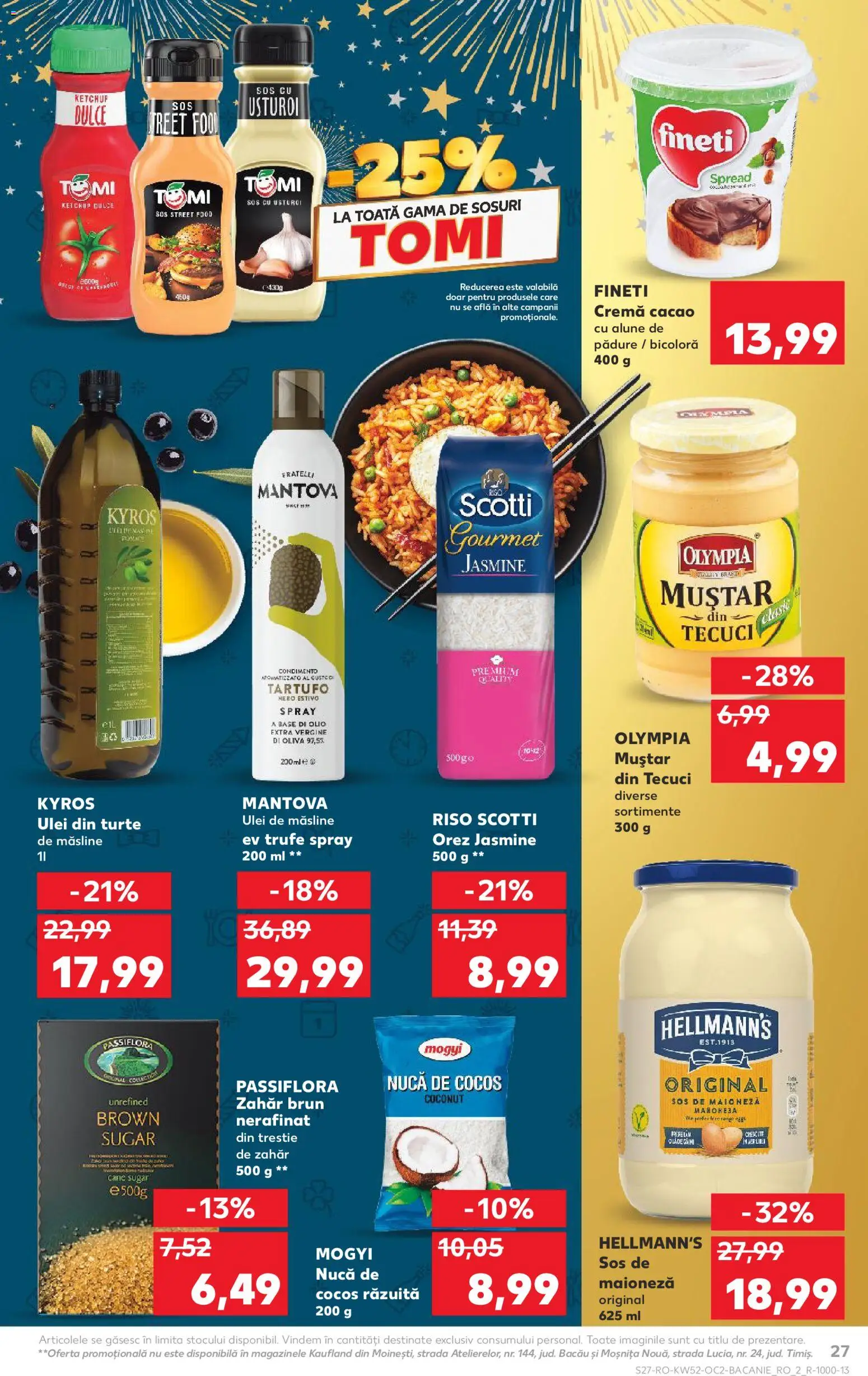Catalog Kaufland 24 - 29 Decembrie 2025 | Pagina 27 | Produse: Alune, Ulei, Cacao, Maioneză