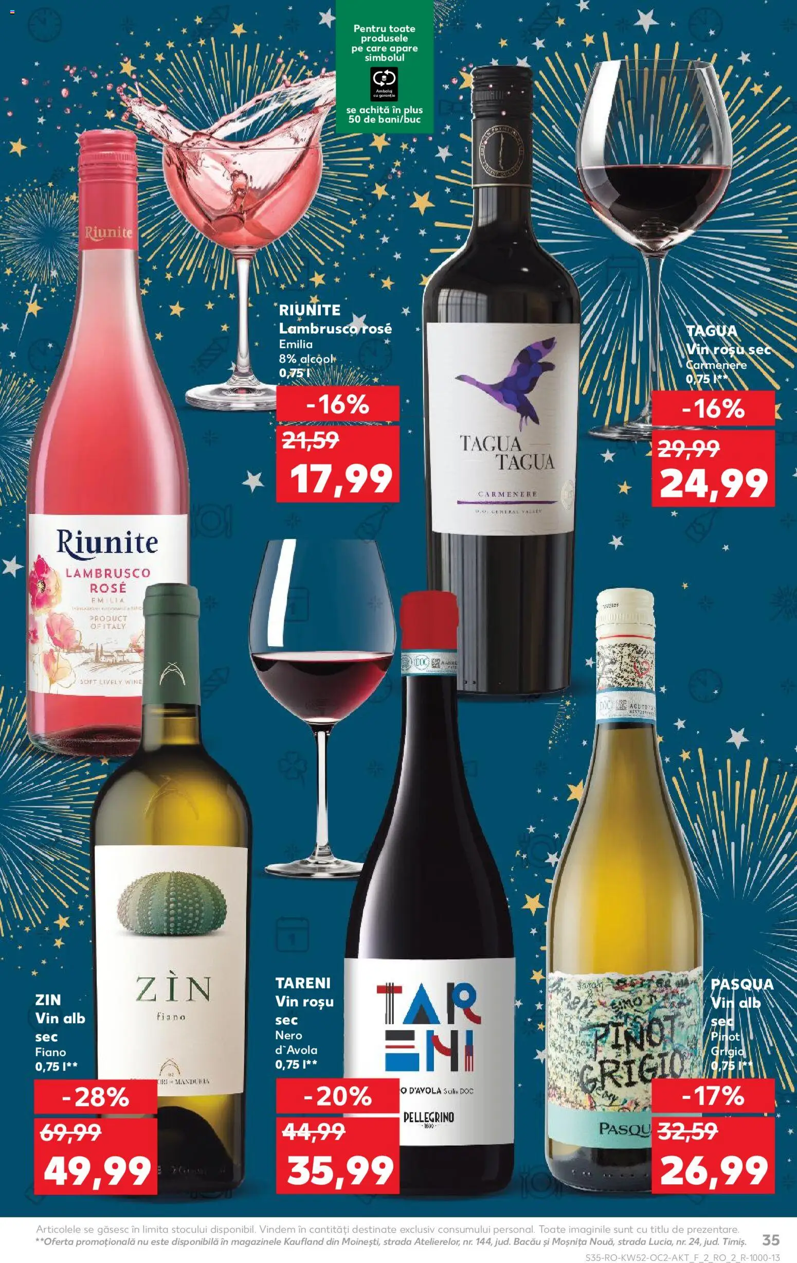 Catalog Kaufland 24 - 29 Decembrie 2025 | Pagina 35 | Produse: Vin