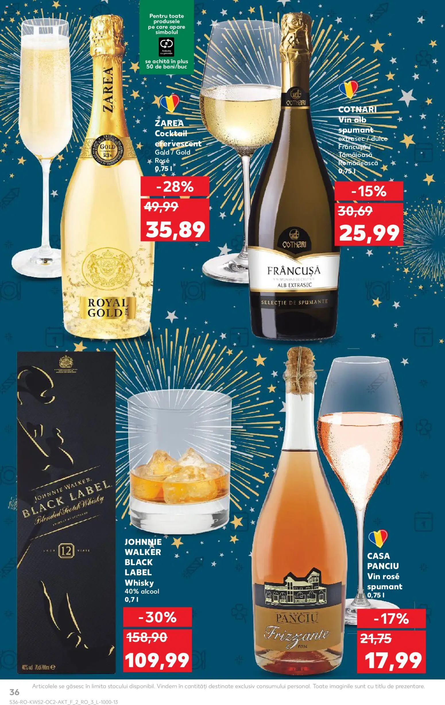 Catalog Kaufland 24 - 29 Decembrie 2025 | Pagina 36 | Produse: Vin, Cocktail