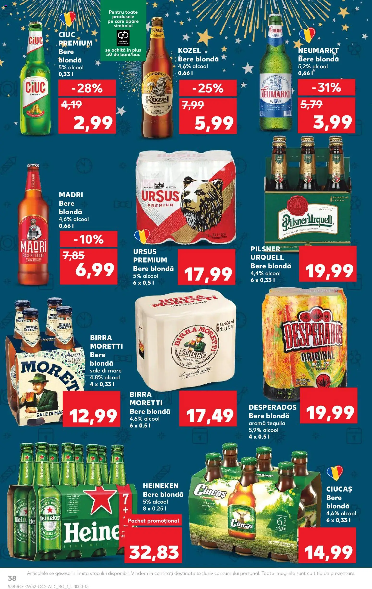 Catalog Kaufland 24 - 29 Decembrie 2025 | Pagina 38 | Produse: Mop, Eğitim çantaları, Bere