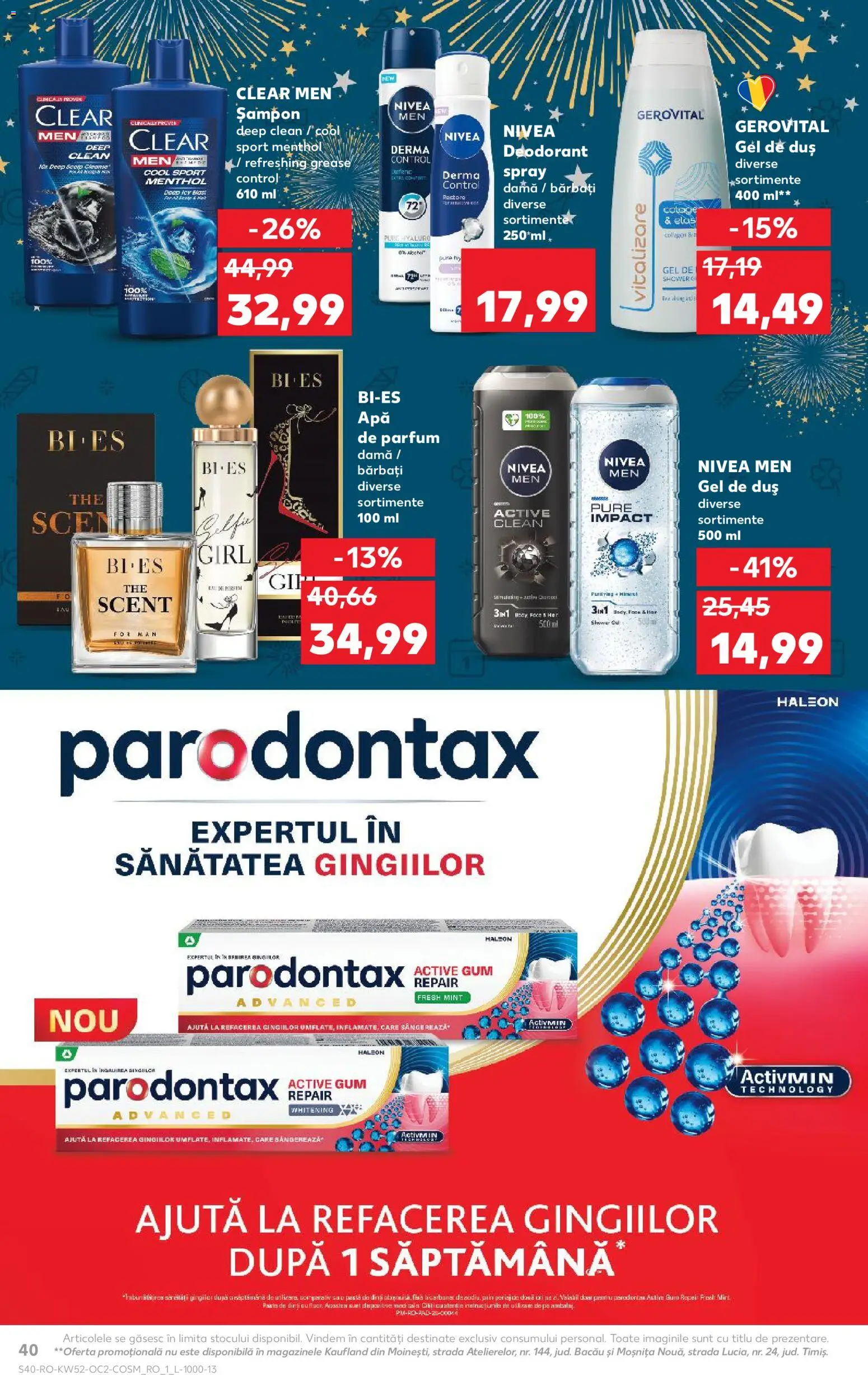 Catalog Kaufland 24 - 29 Decembrie 2025 | Pagina 40 | Produse: Pomelo, Body, Duș, Gel de duș