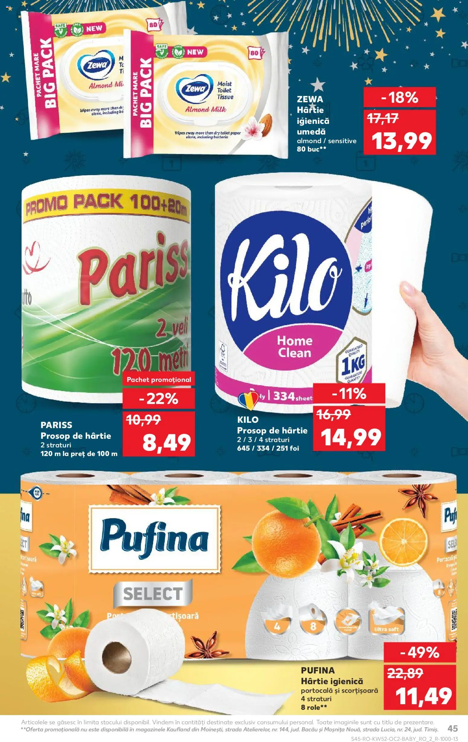 Catalog Kaufland 24 - 29 Decembrie 2025 | Pagina 45 | Produse: Pomelo, Role