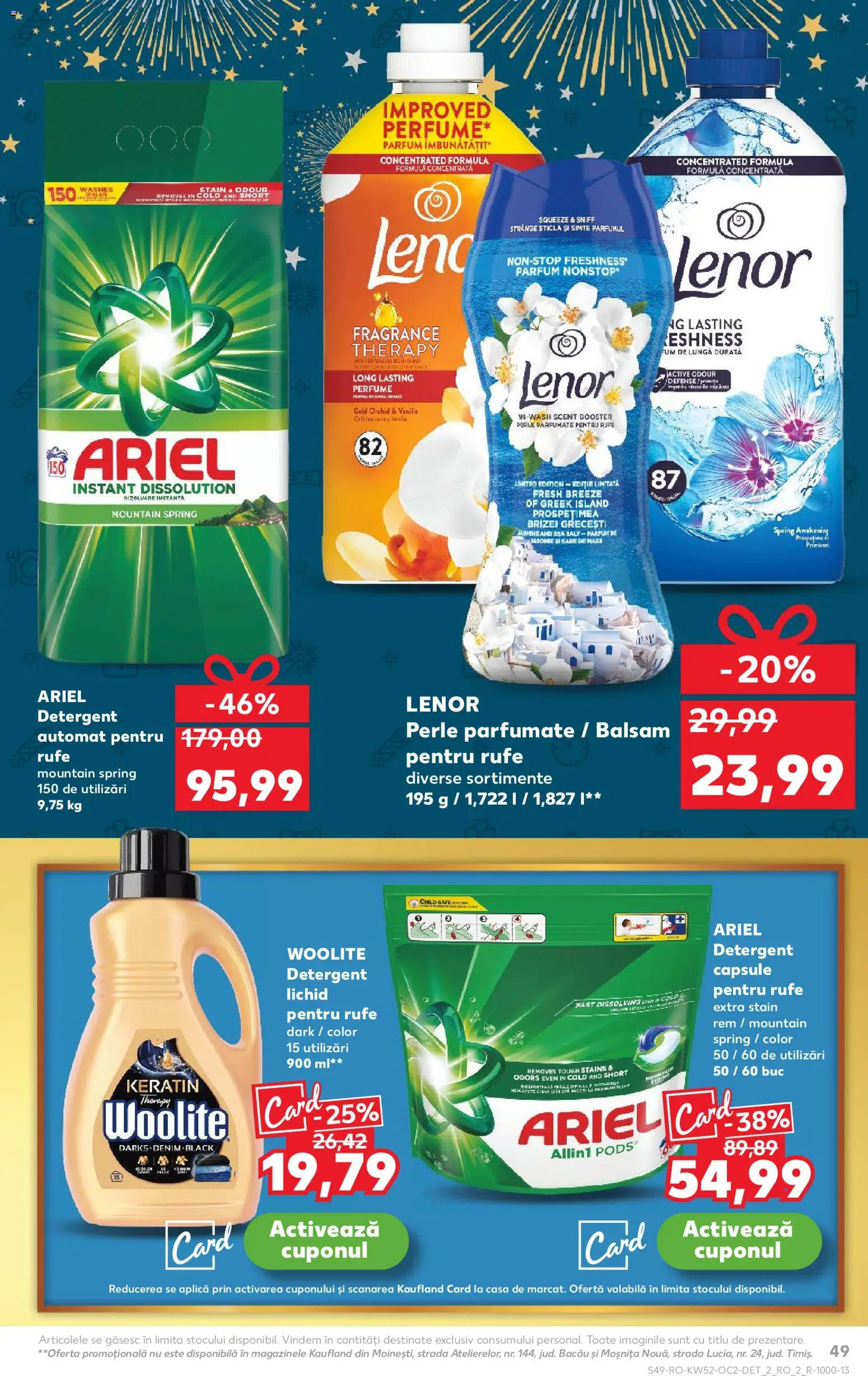Catalog Kaufland 24 - 29 Decembrie 2025 | Pagina 49 | Produse: Akrilik boya, Balsam, Yorgan, Detergent