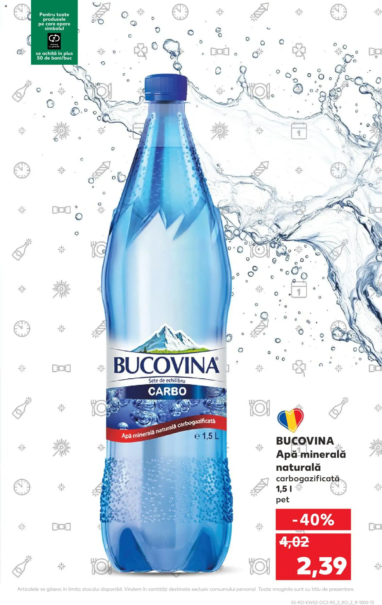 Catalog Kaufland 24 - 29 Decembrie 2025 | Pagina 5 | Produse: Yazı tahtası kalemi, Apă