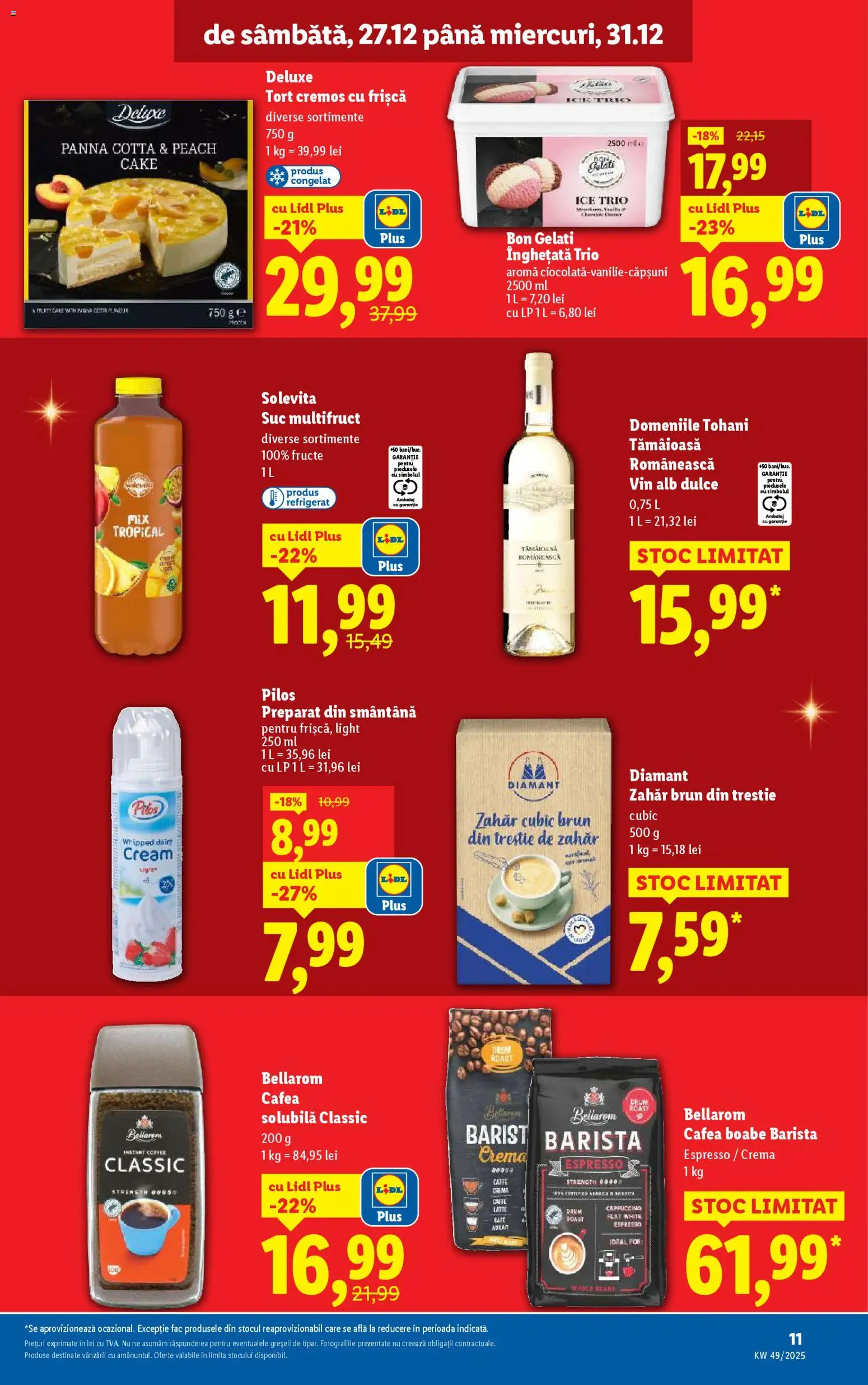 Catalog LIDL 27 - 30 Decembrie 2025 | Pagina 11 | Produse: Toplar, Vin, Frișcă, Zahăr